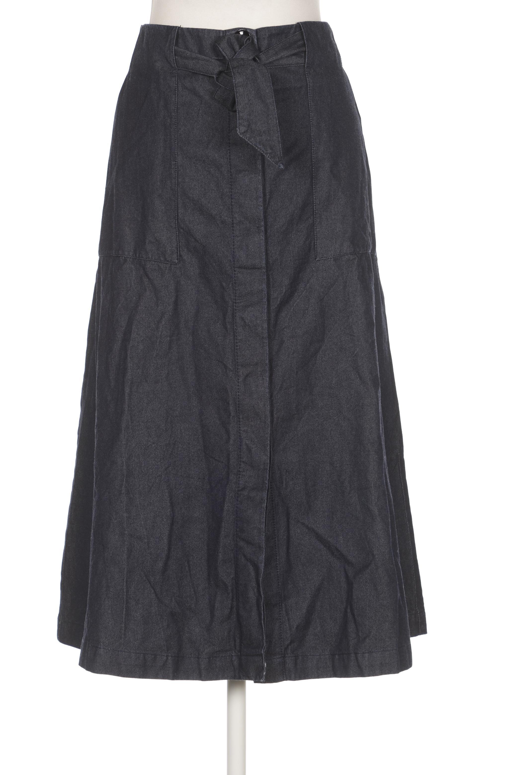 

Massimo Dutti Damen Rock, marineblau, Gr. 40