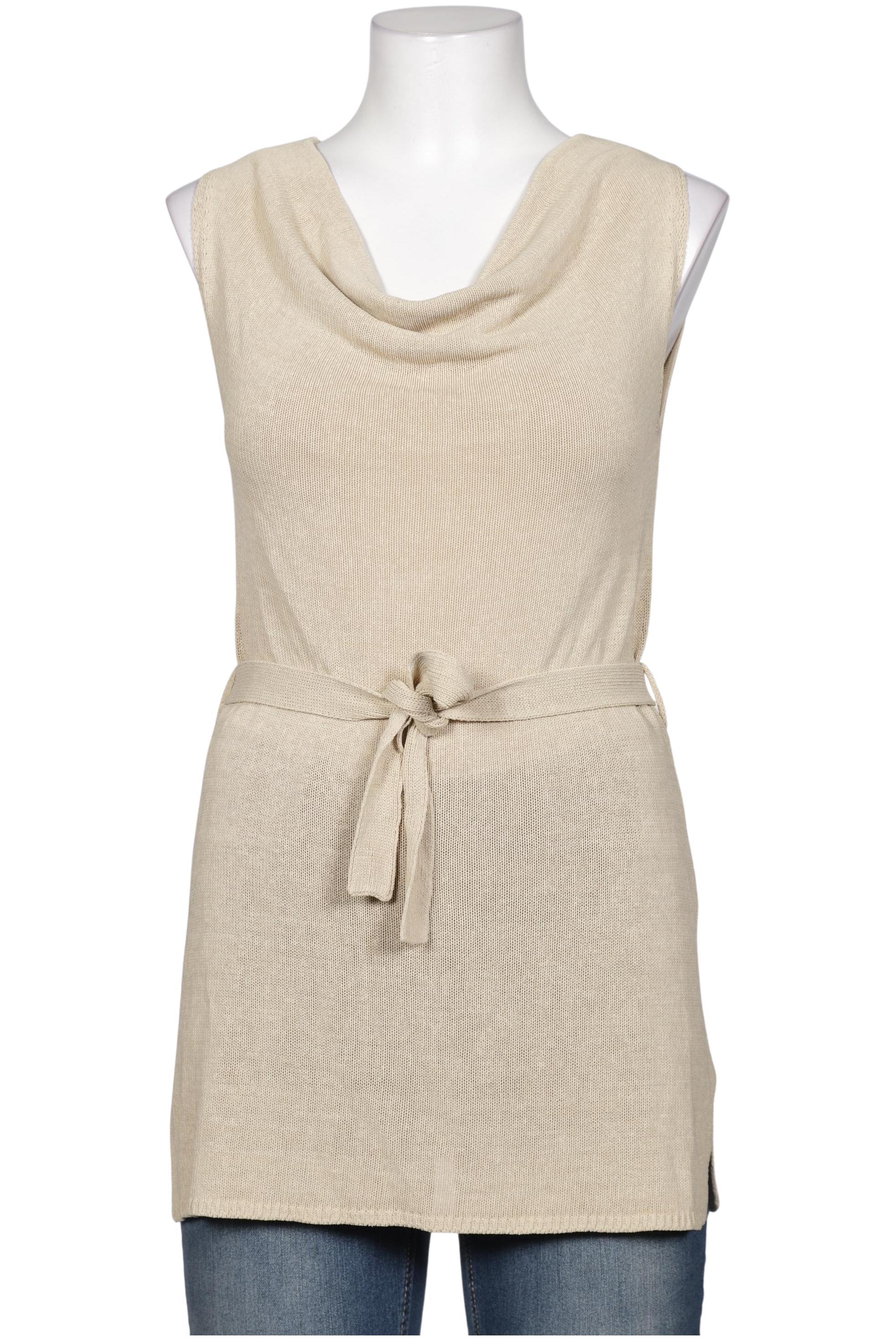 

Massimo Dutti Damen Top, beige, Gr. 36