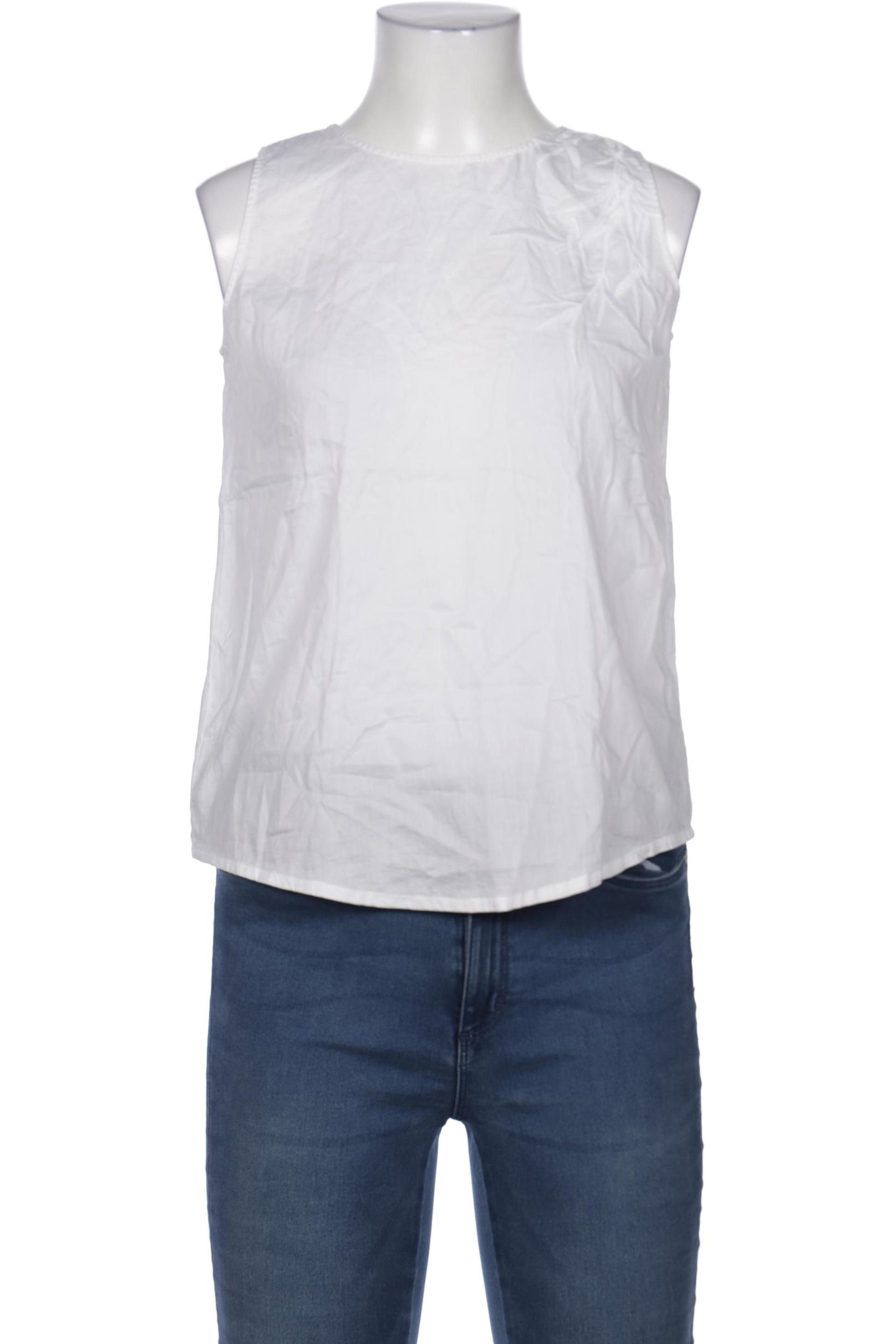 

Massimo Dutti Damen Top, weiß, Gr. 34
