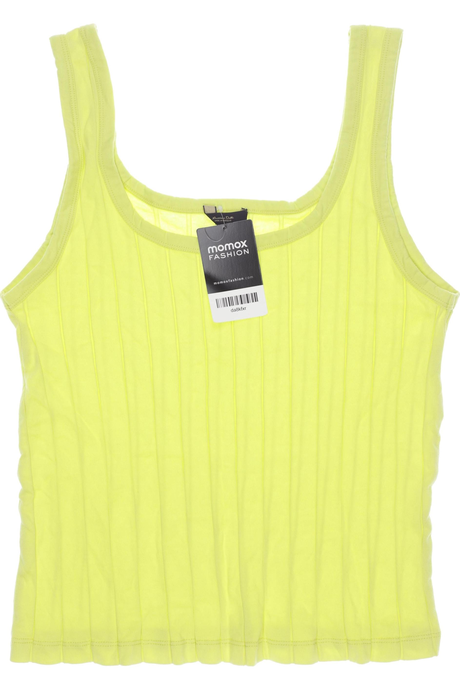 

Massimo Dutti Damen Top, gelb, Gr. 38
