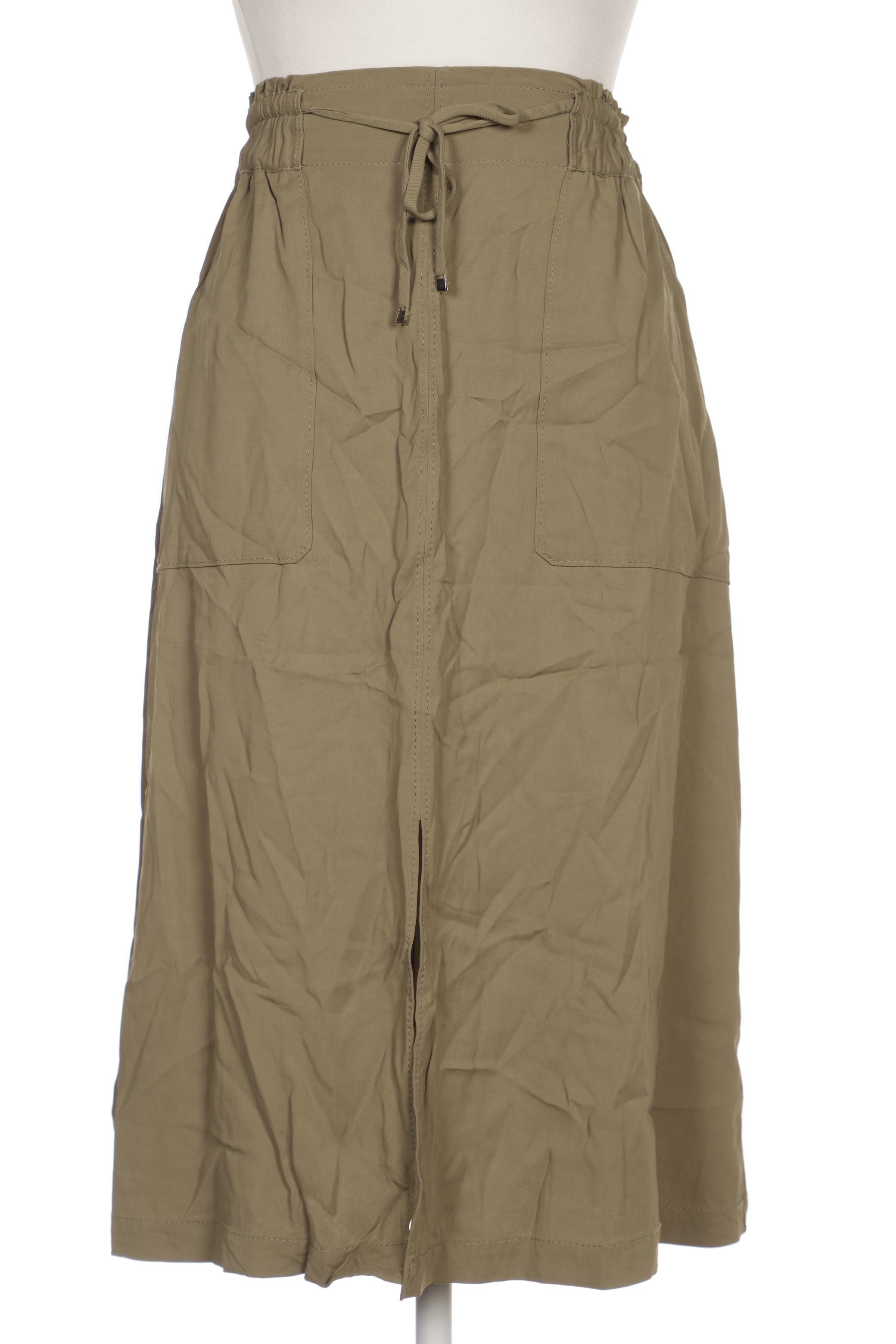 

Massimo Dutti Damen Rock, grün, Gr. 38