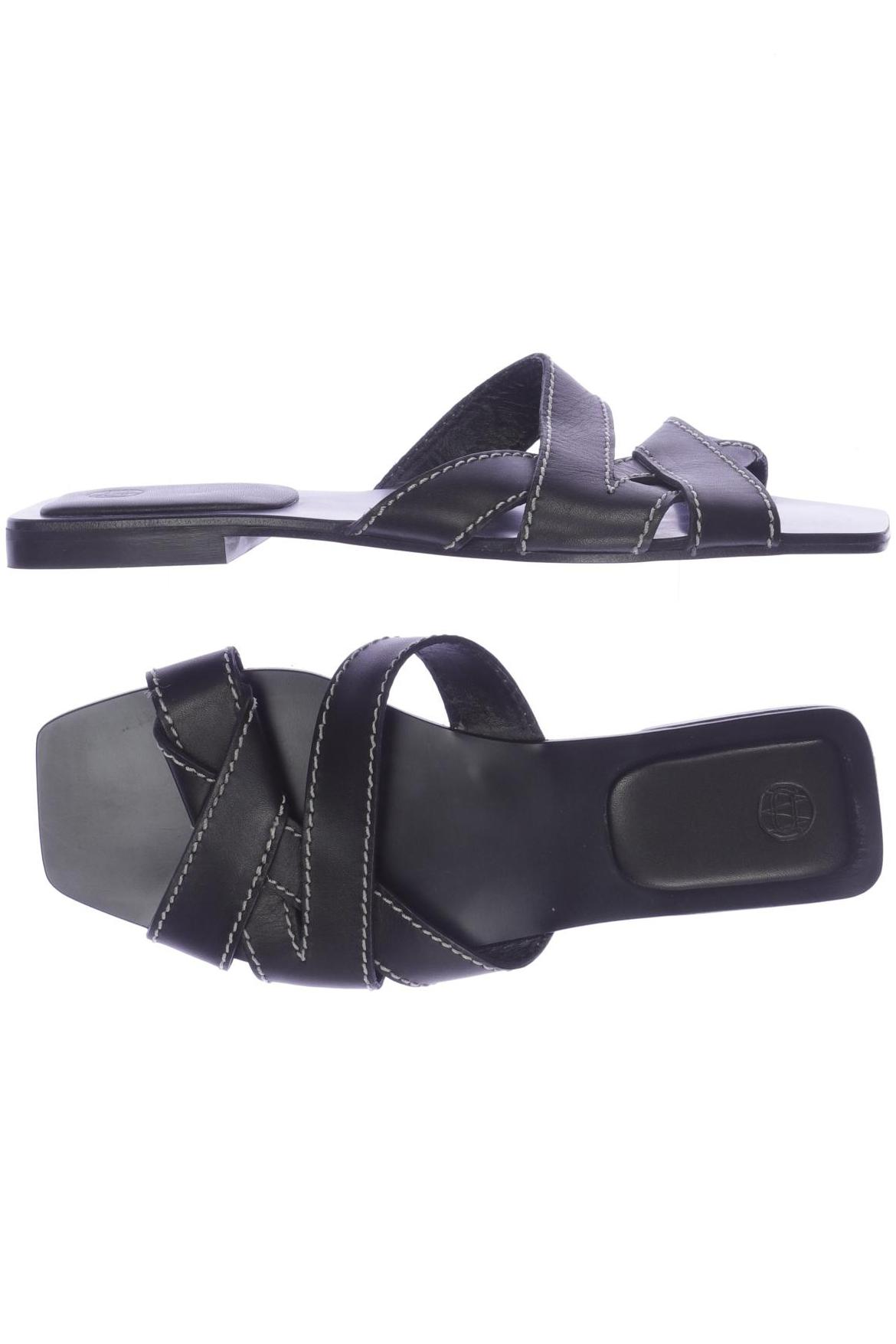 

Massimo Dutti Damen Sandale, schwarz, Gr. 37