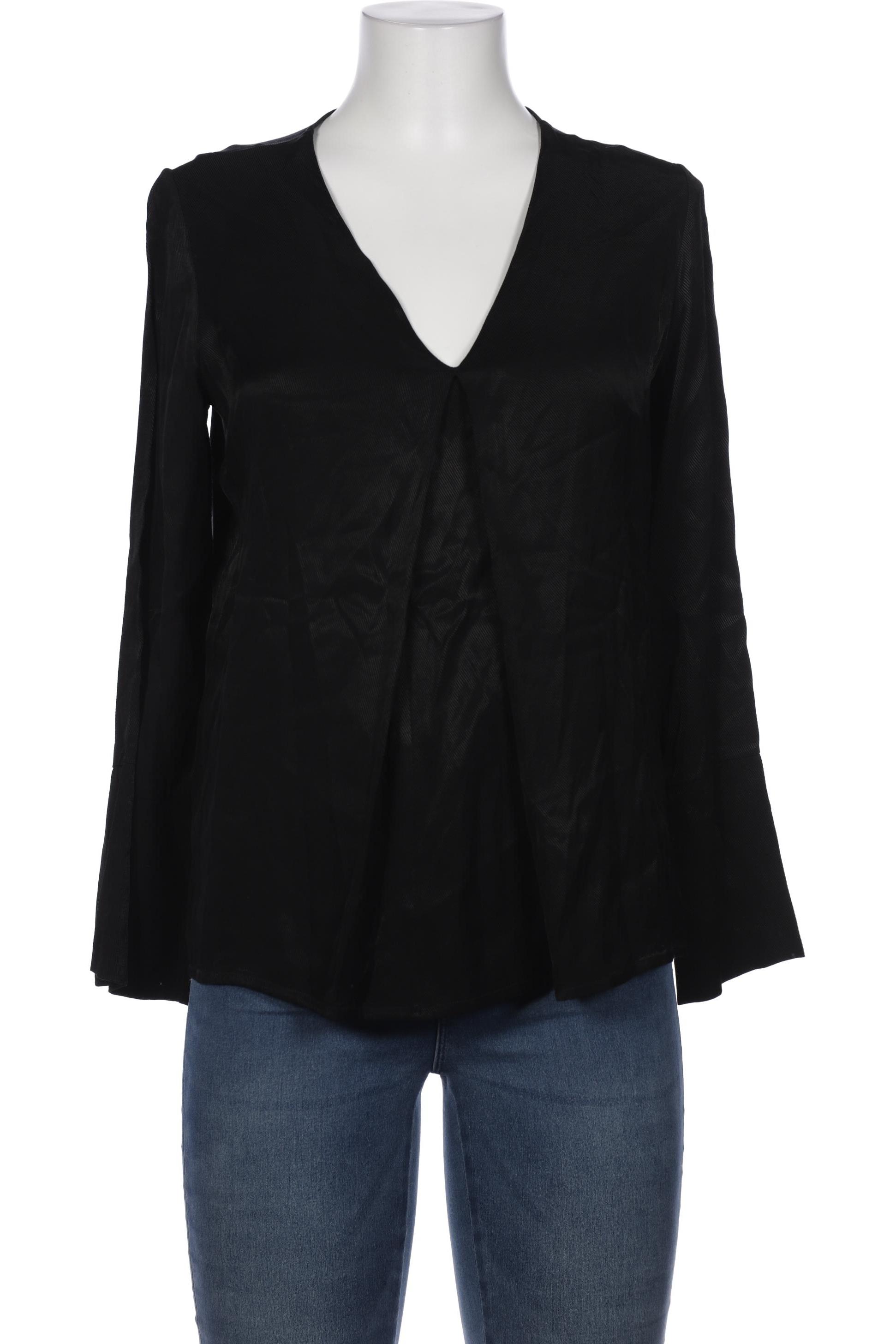

Massimo Dutti Damen Bluse, schwarz, Gr. 42