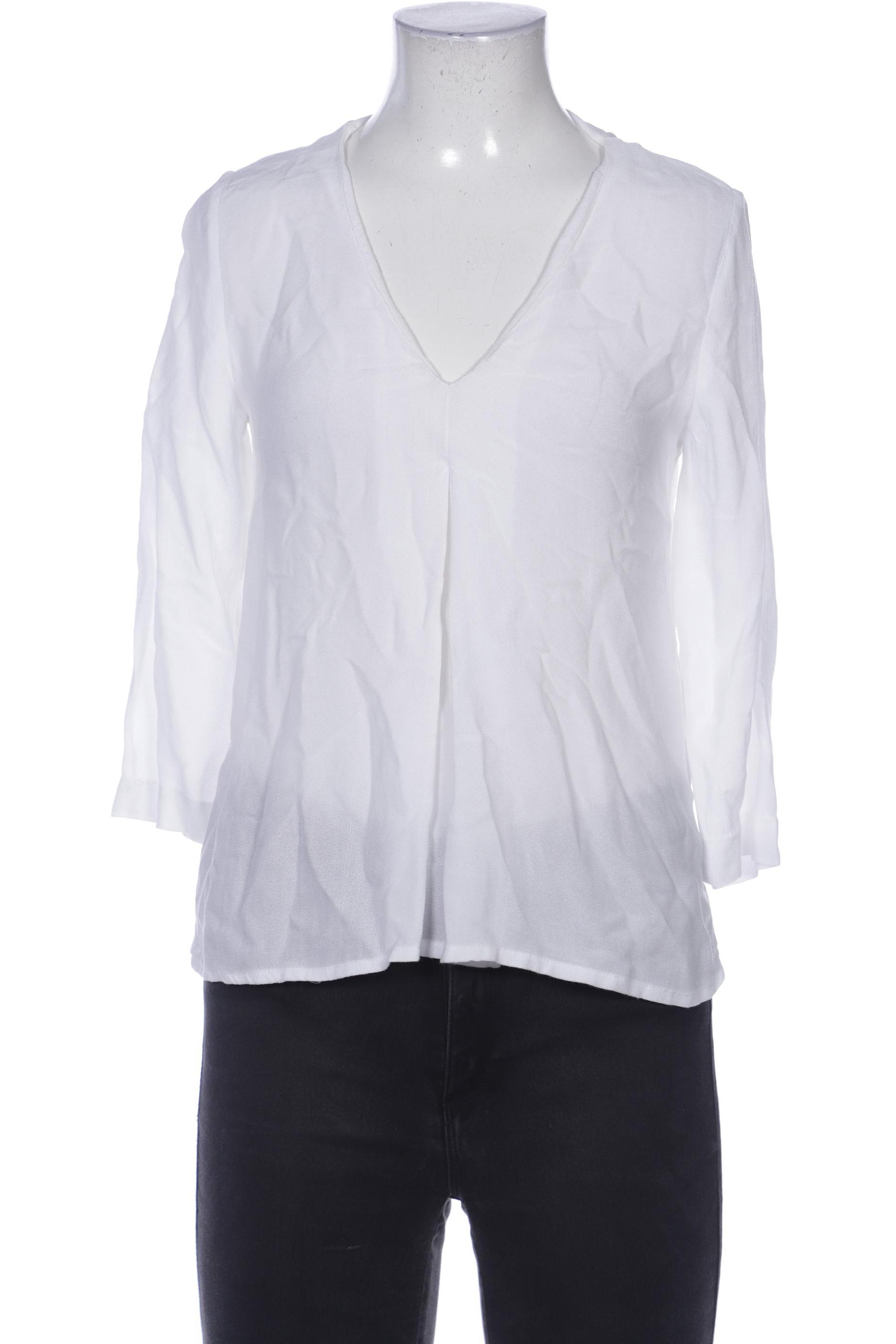 

Massimo Dutti Damen Bluse, weiß, Gr. 36