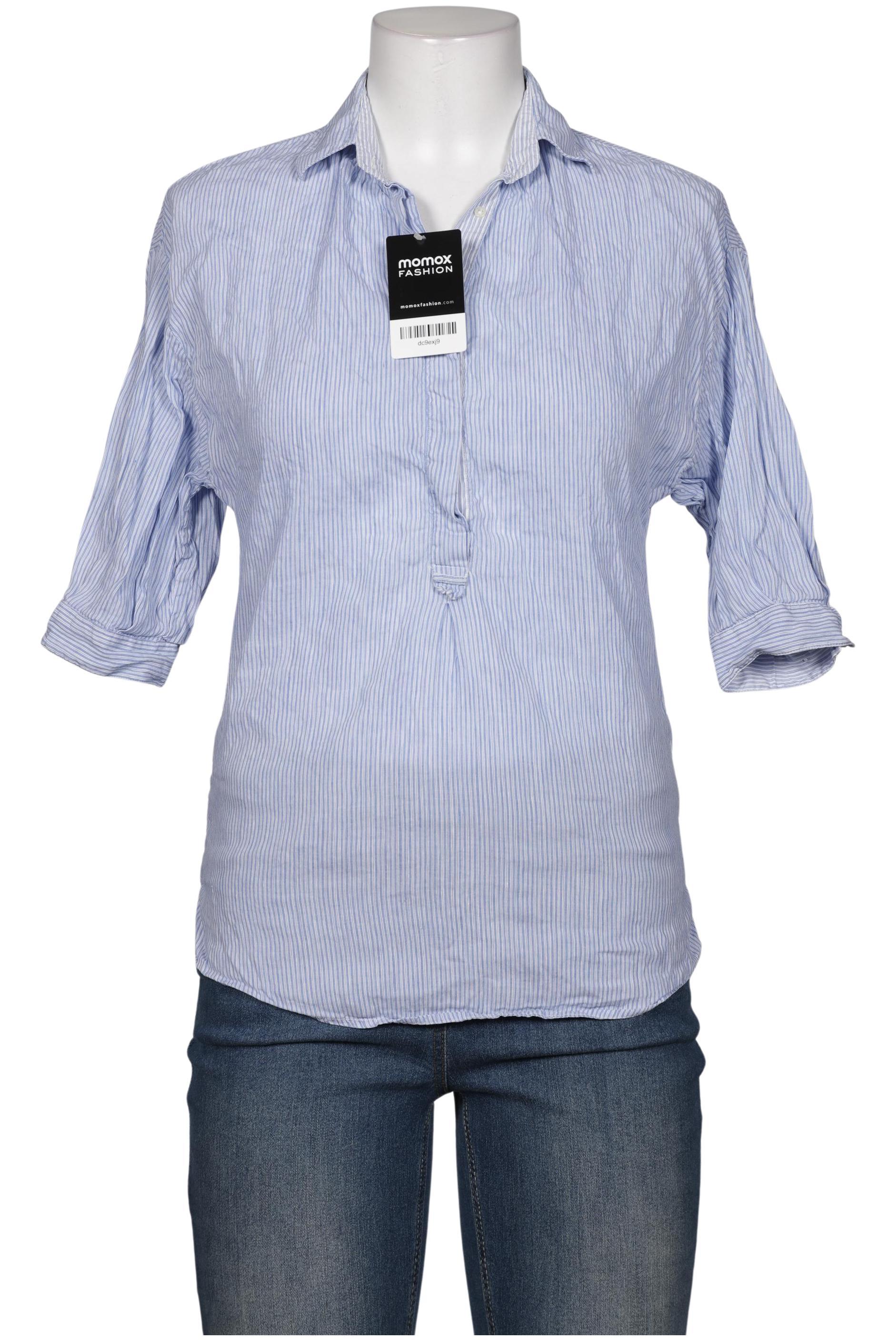 

Massimo Dutti Damen Bluse, hellblau, Gr. 36