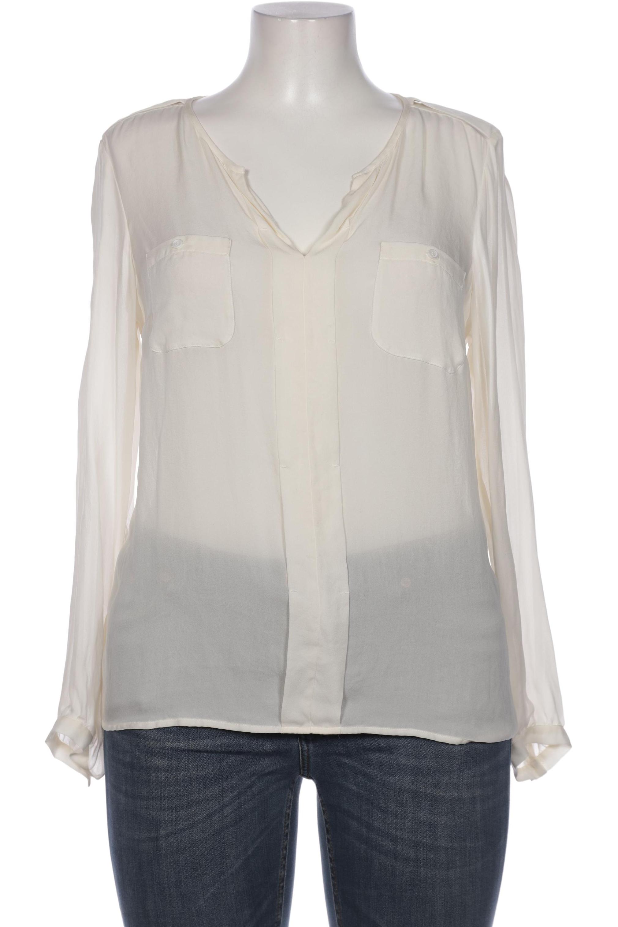 

Massimo Dutti Damen Bluse, cremeweiß, Gr. 42