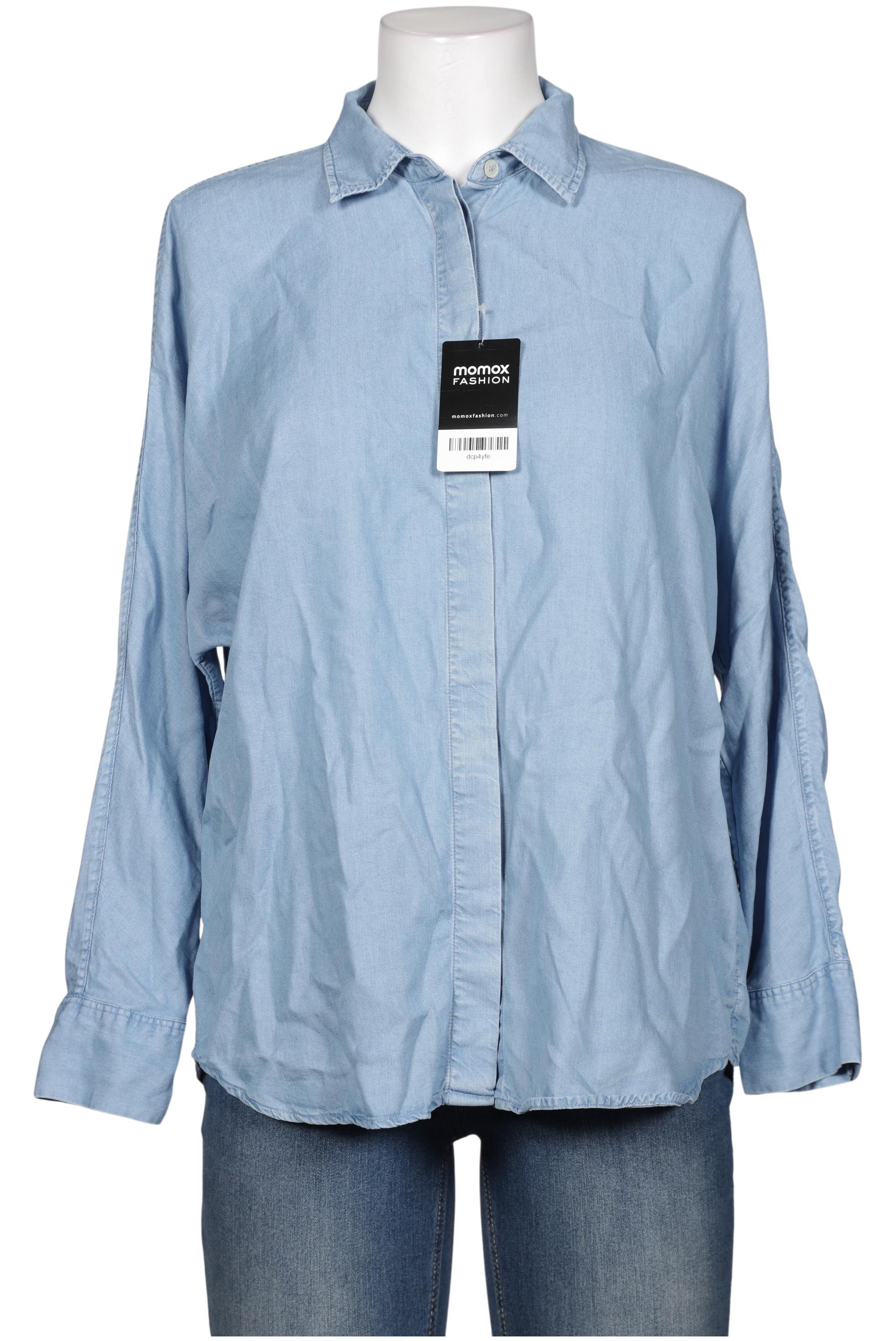 

Massimo Dutti Damen Bluse, hellblau, Gr. 40