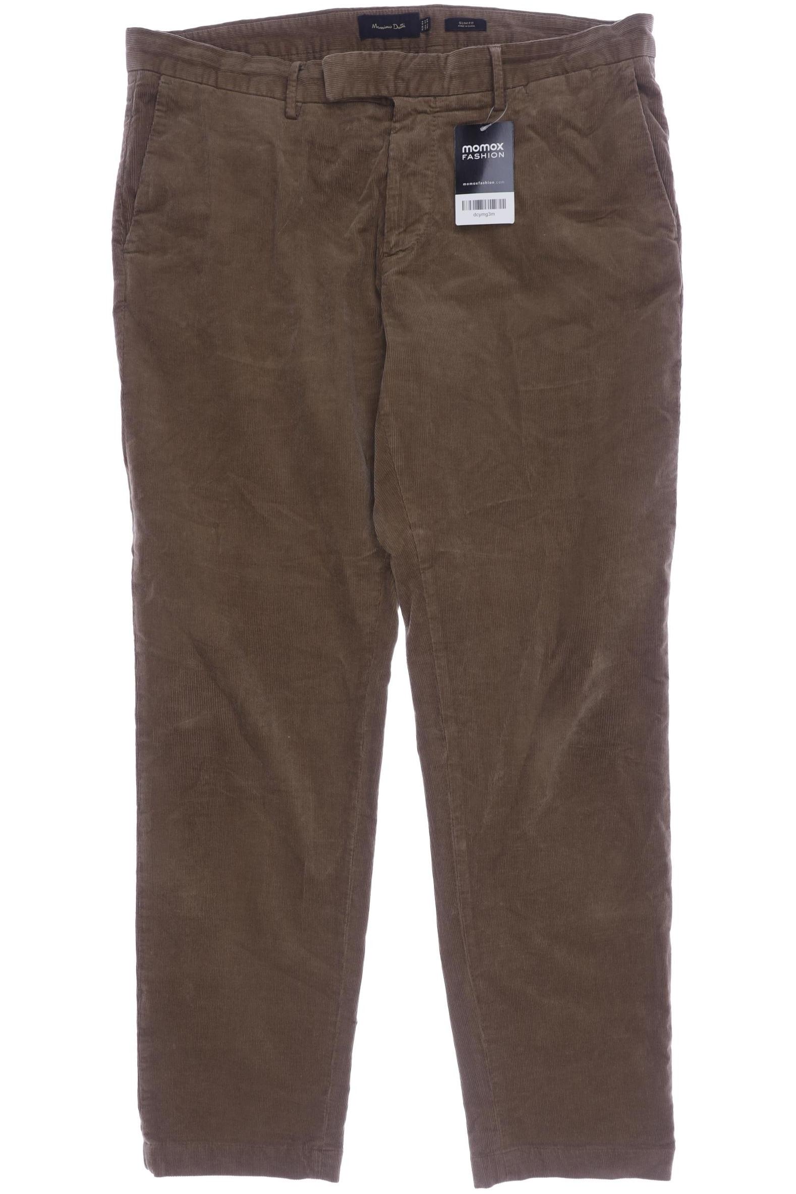 

Massimo Dutti Damen Stoffhose, braun, Gr. 44