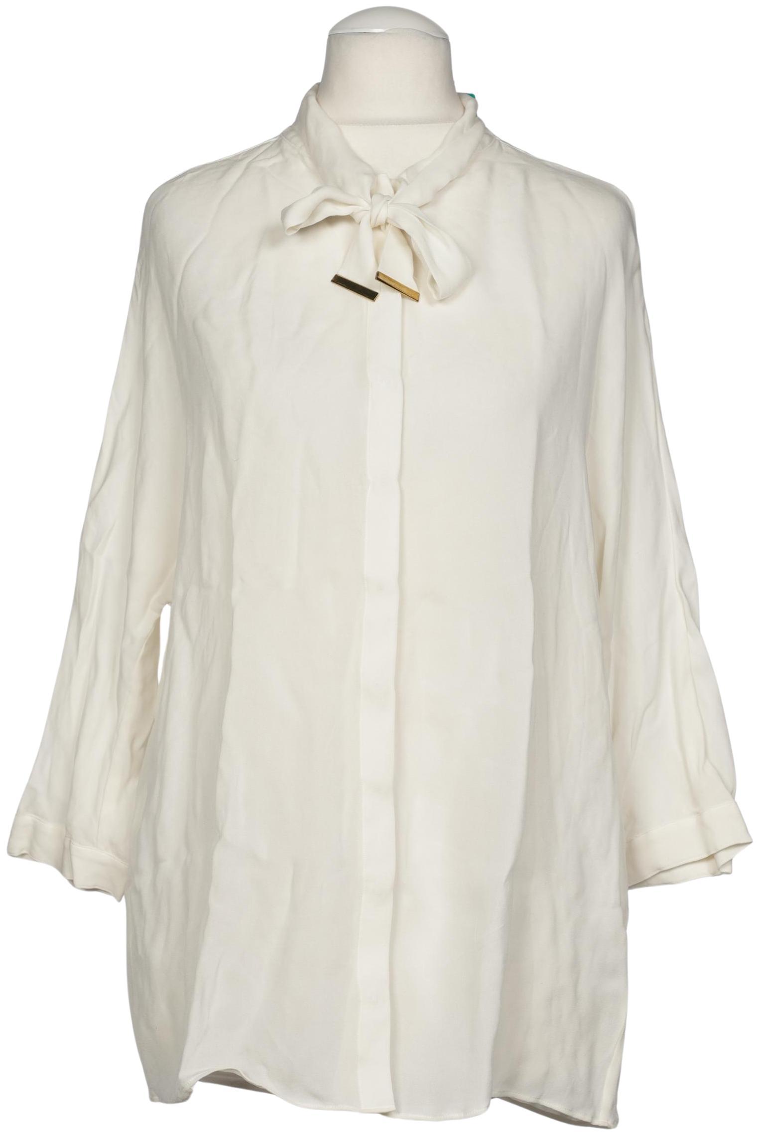 

Massimo Dutti Damen Bluse, cremeweiß, Gr. 38