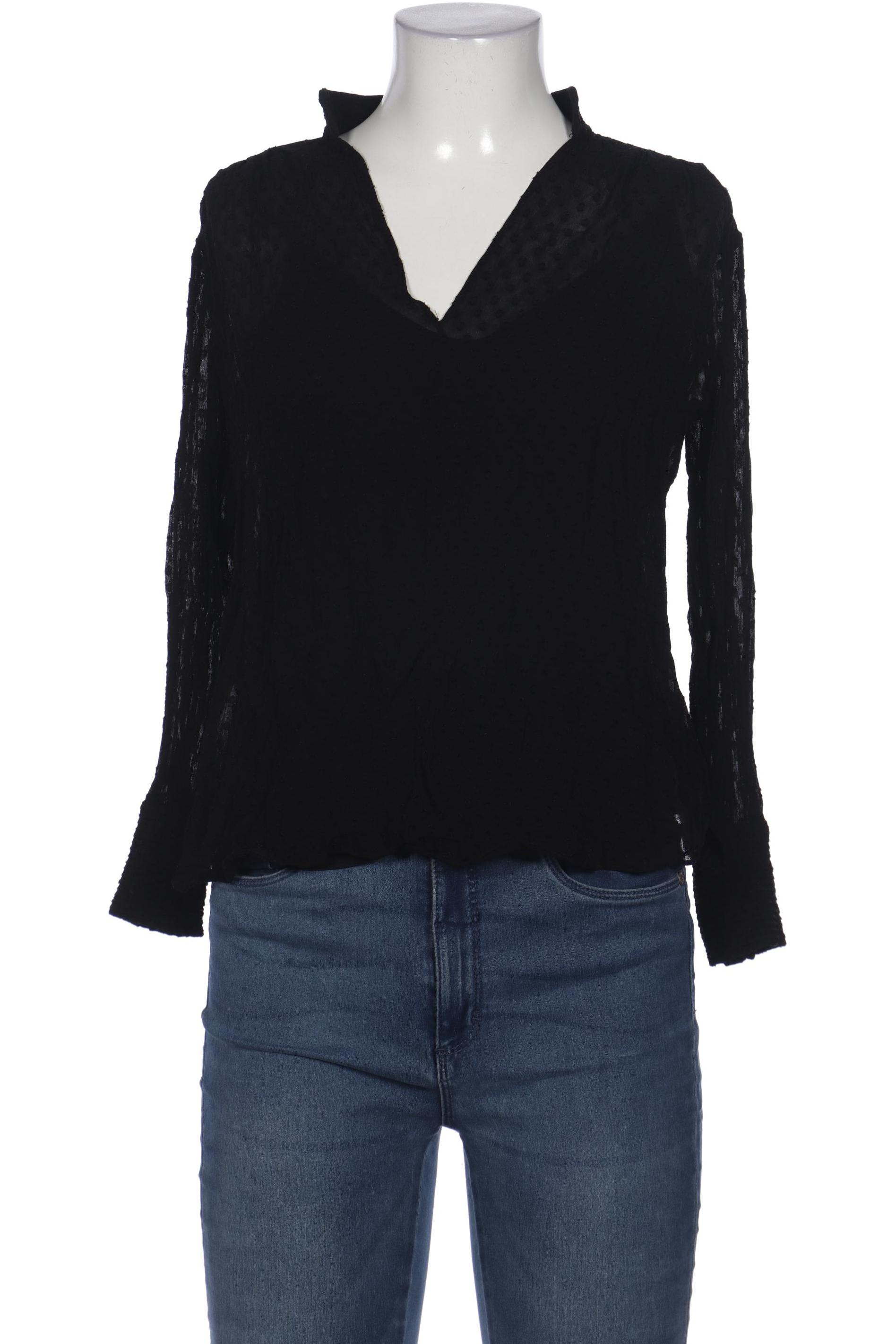 

Massimo Dutti Damen Bluse, schwarz, Gr. 34