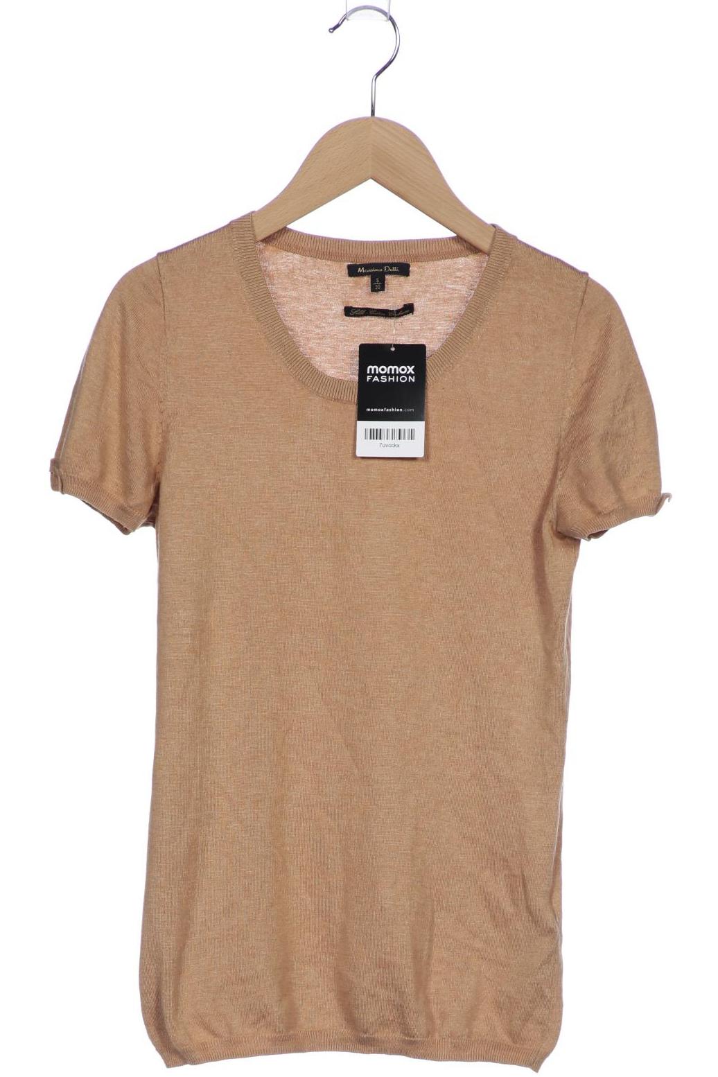 

Massimo Dutti Damen Pullover, beige, Gr. 36