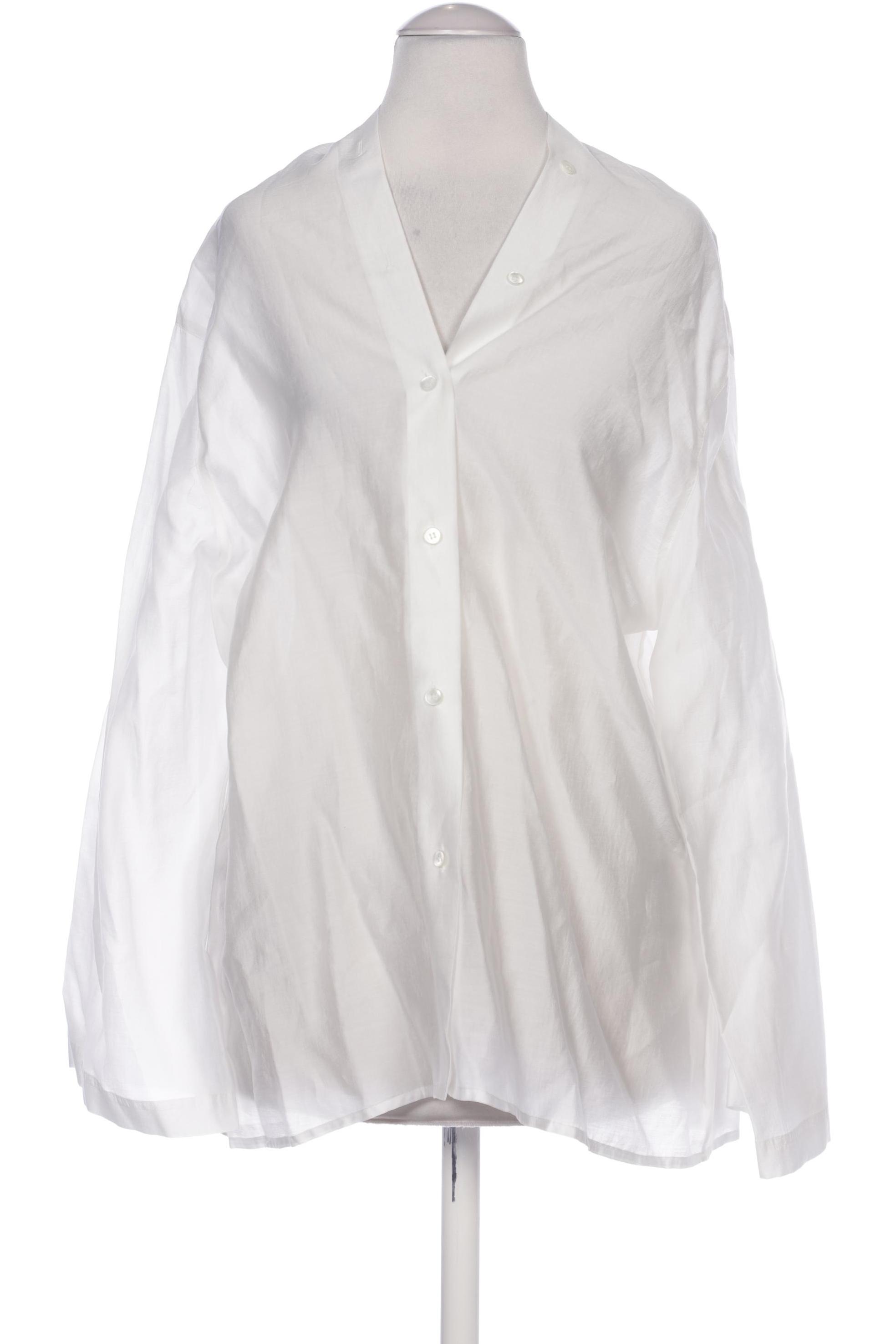 

Massimo Dutti Damen Bluse, weiß, Gr. 34