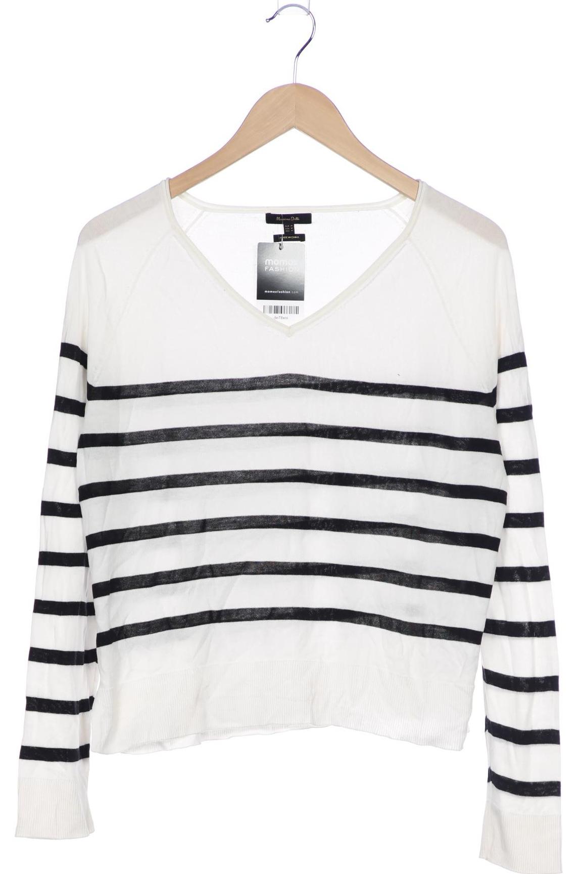 

Massimo Dutti Damen Pullover, weiß, Gr. 38