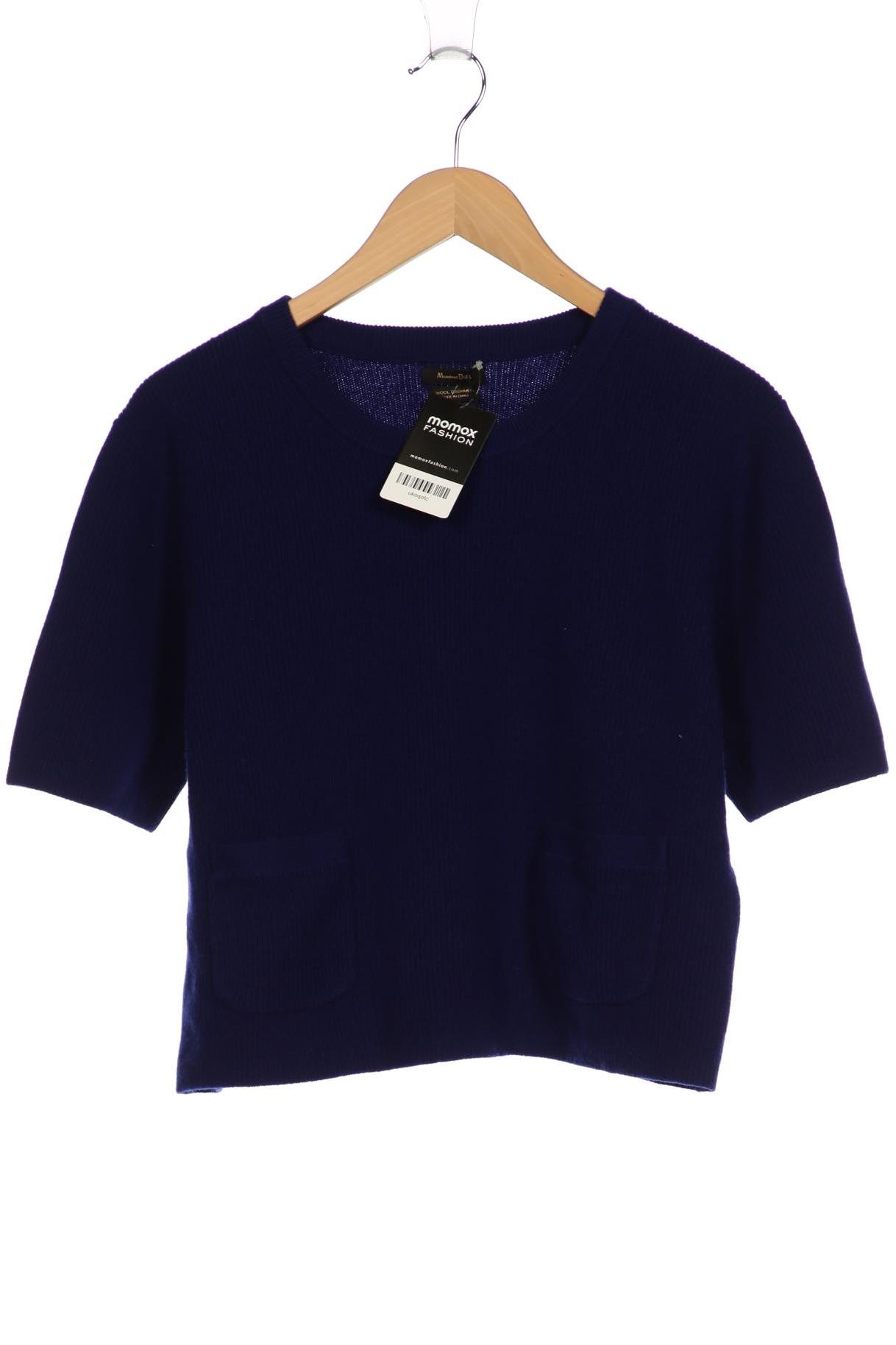 

Massimo Dutti Damen Pullover, marineblau, Gr. 42
