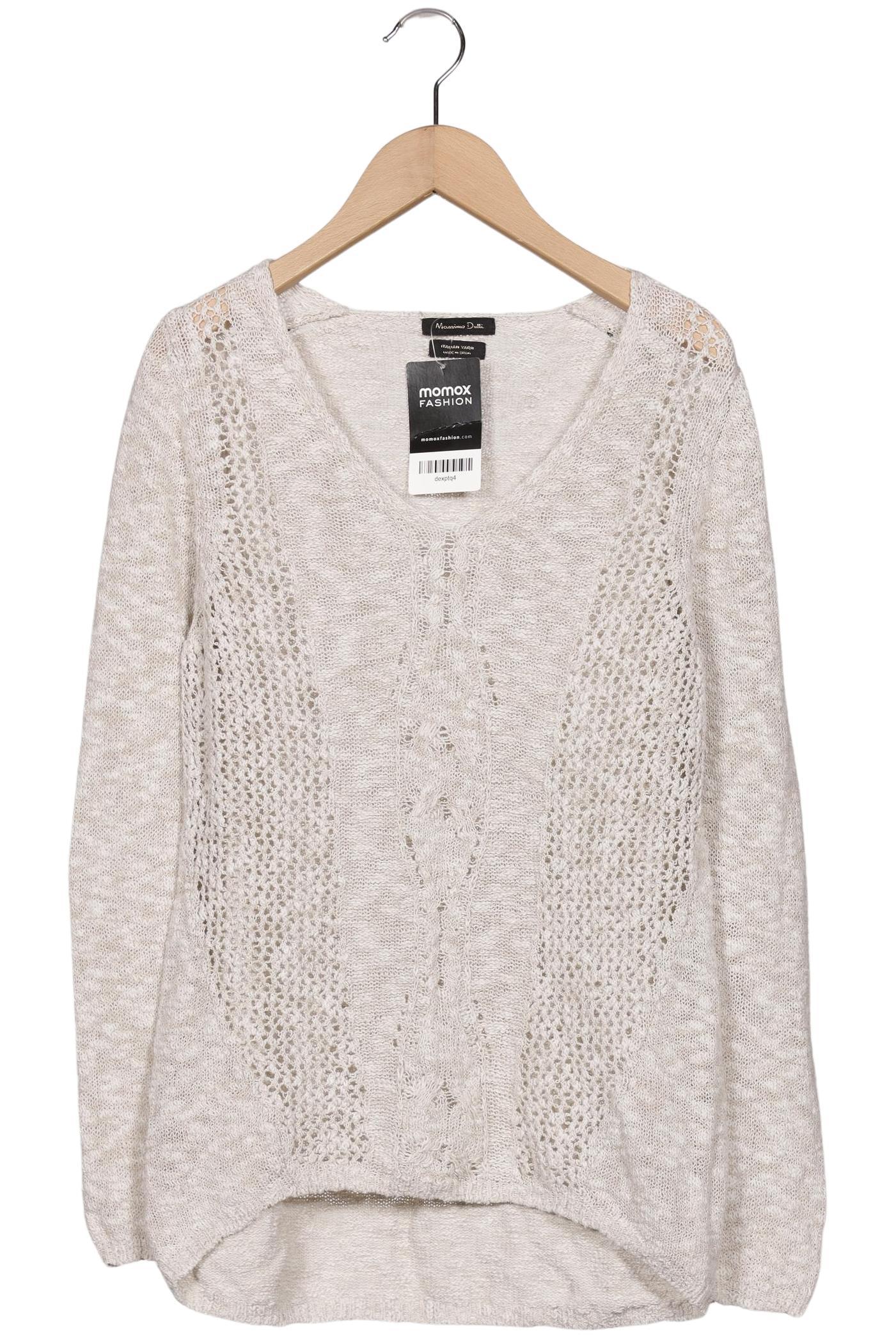 

Massimo Dutti Damen Pullover, beige, Gr. 36