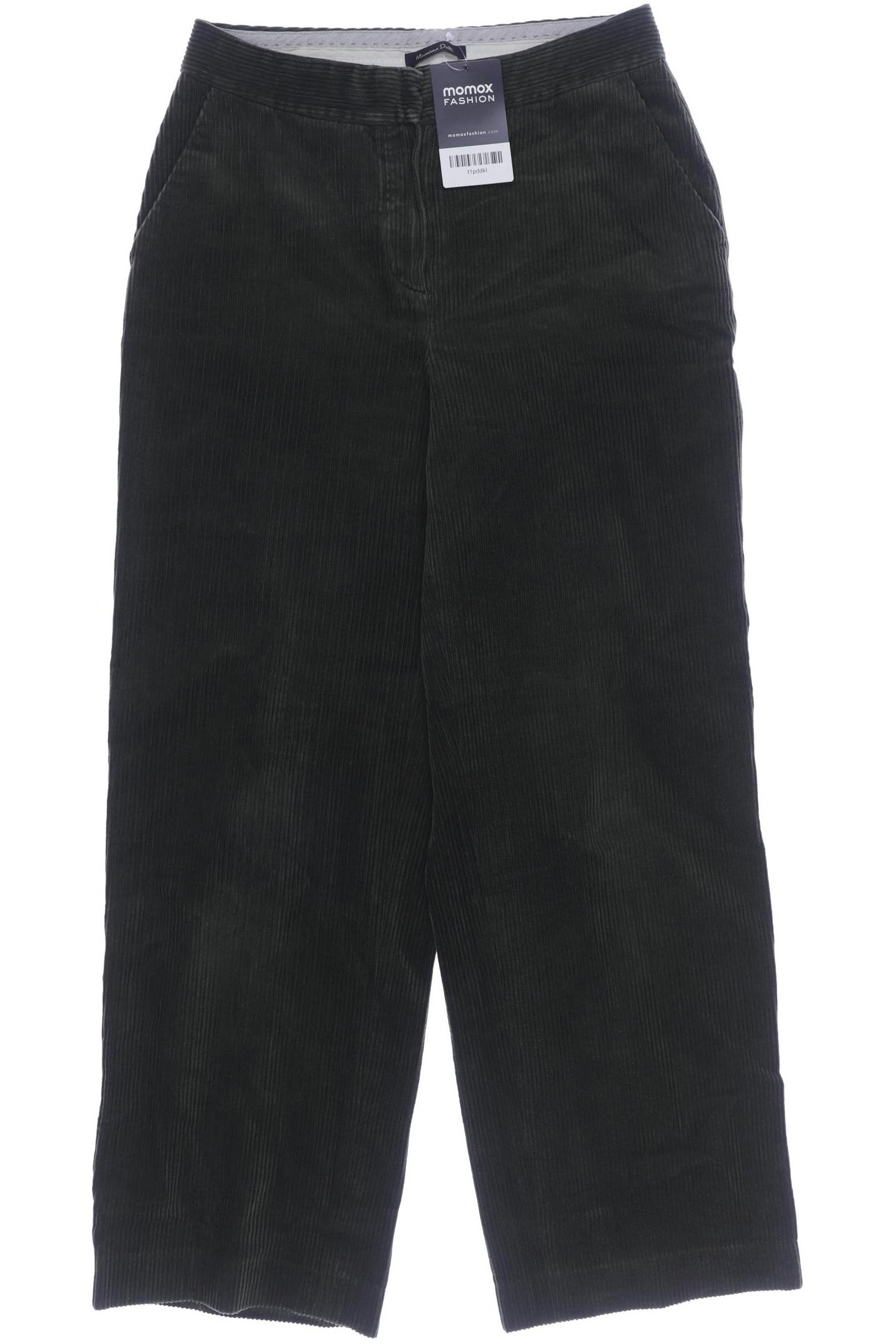 

Massimo Dutti Damen Stoffhose, grün, Gr. 34