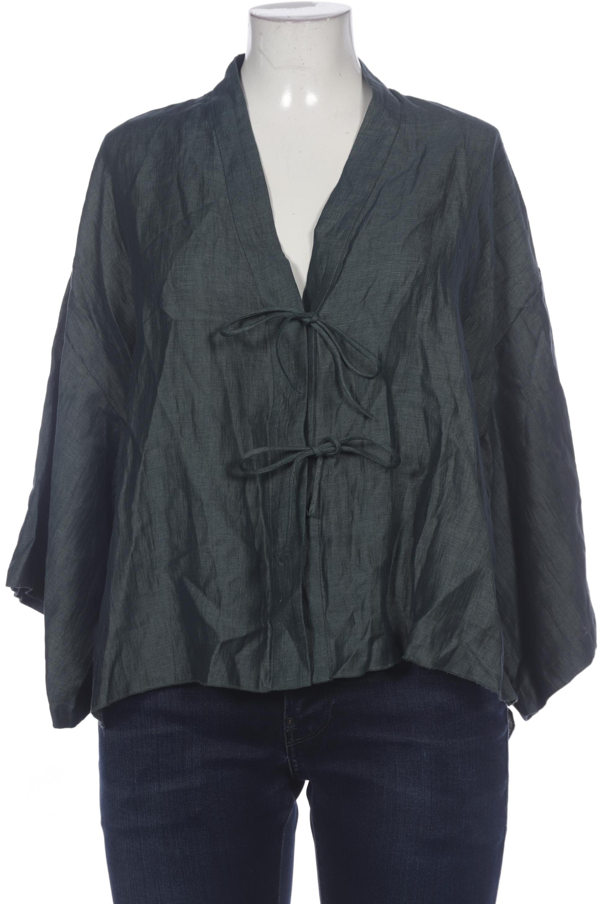 

Massimo Dutti Damen Bluse, grün, Gr. 42