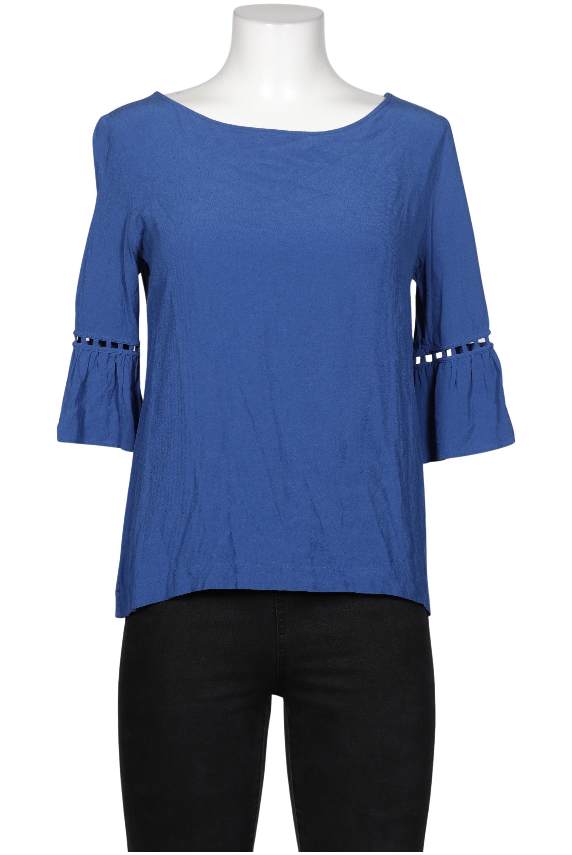 

Massimo Dutti Damen Bluse, blau, Gr. 42