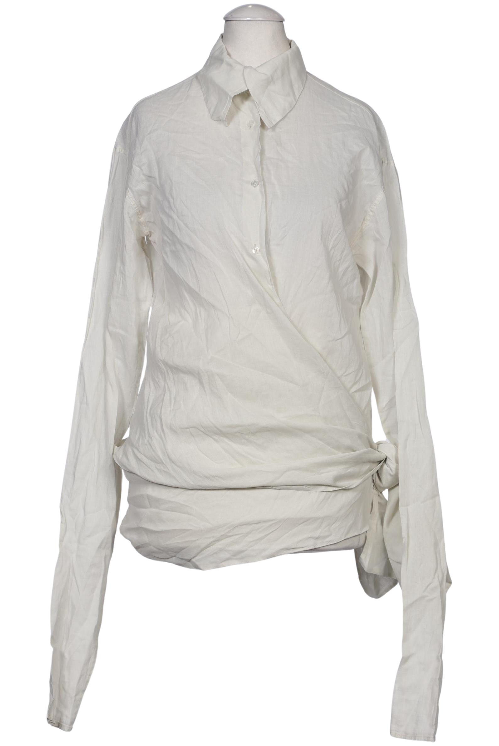 

Massimo Dutti Damen Bluse, cremeweiß, Gr. 38