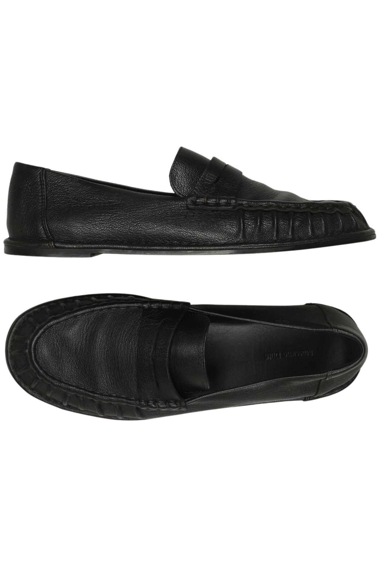 

Massimo Dutti Damen Halbschuh, schwarz, Gr. 38