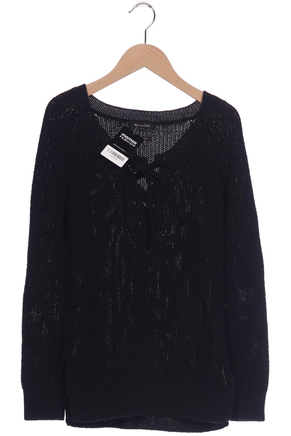 

Massimo Dutti Damen Pullover, schwarz, Gr. 36