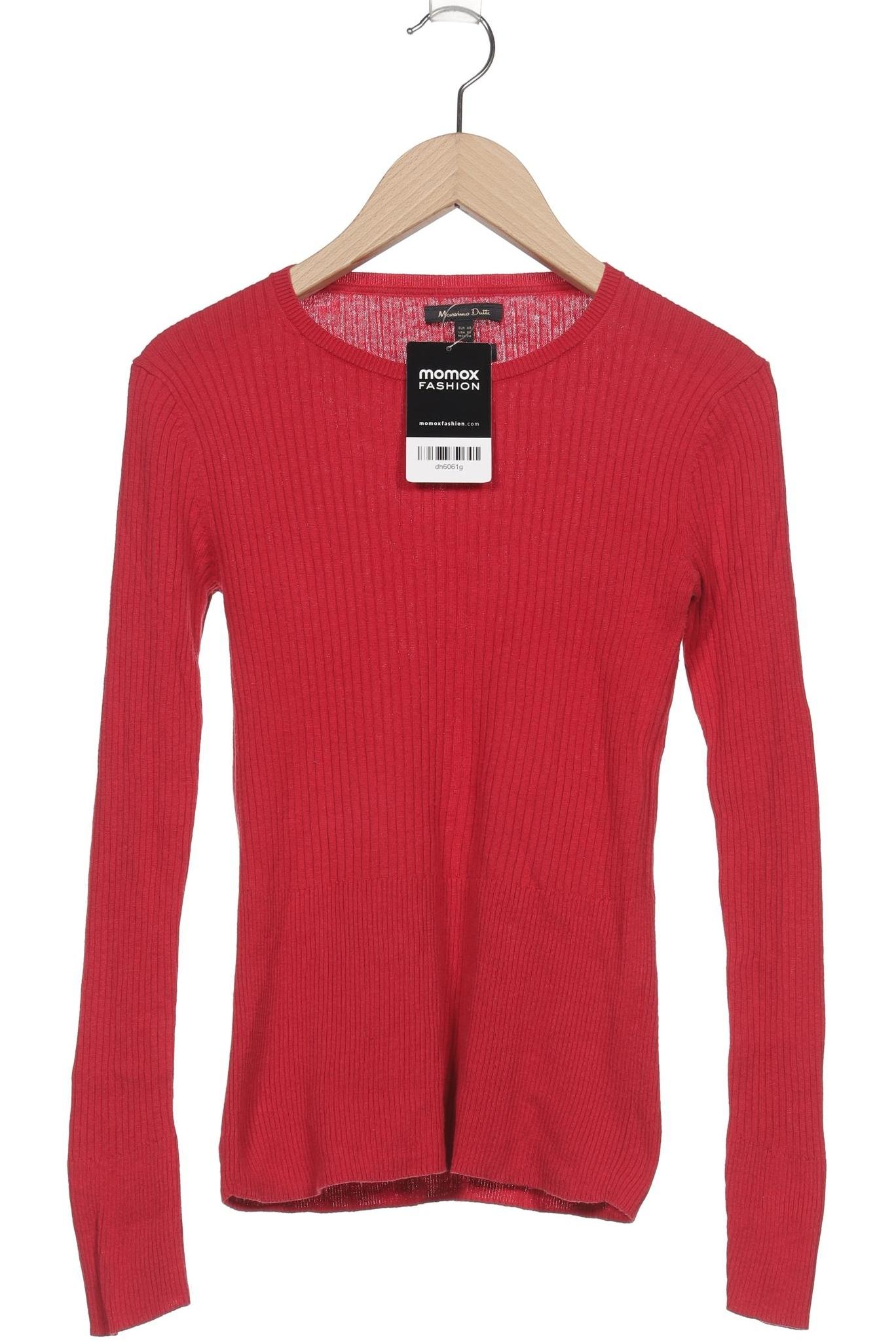 

Massimo Dutti Damen Pullover, rot, Gr. 34