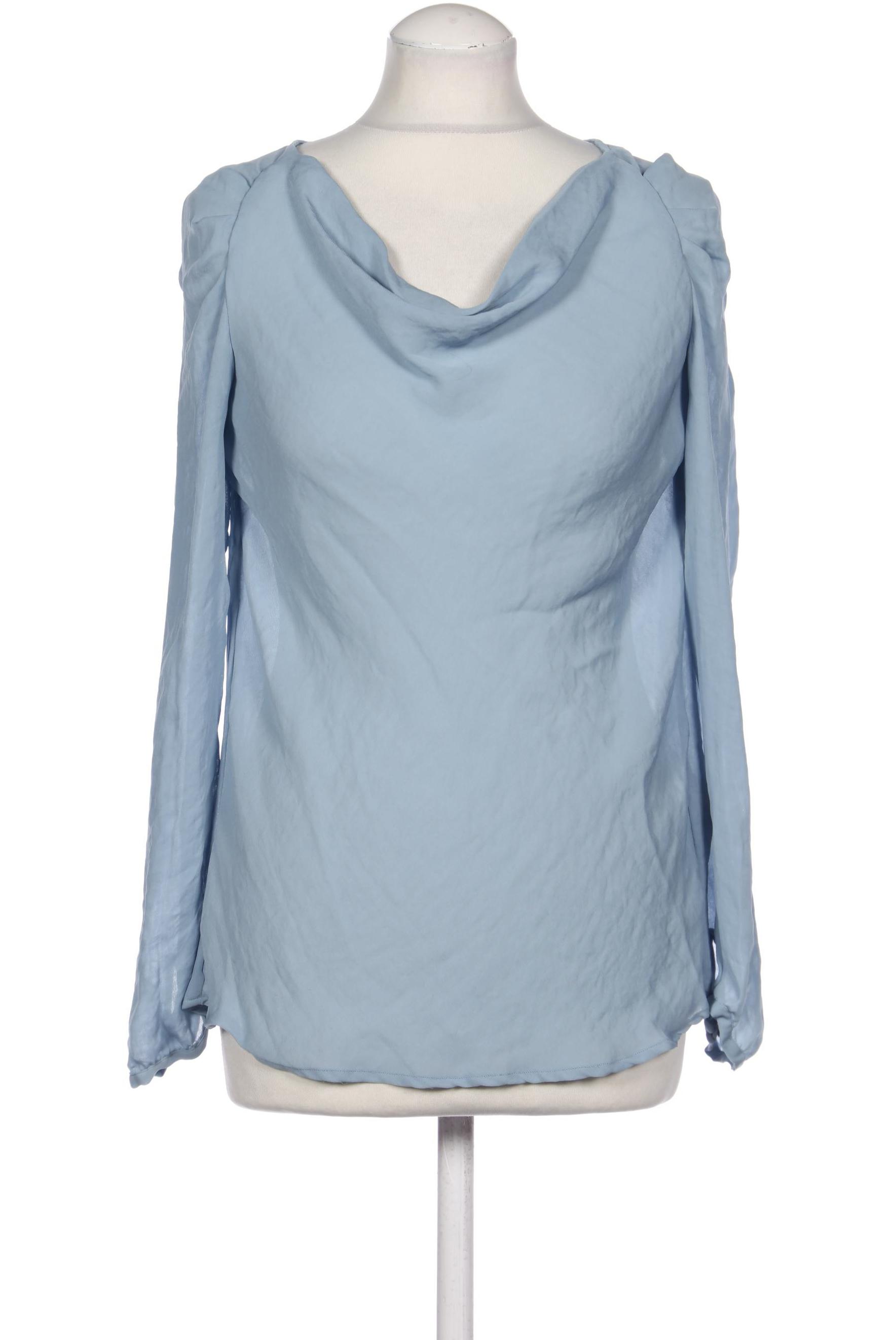 

Massimo Dutti Damen Bluse, hellblau, Gr. 38