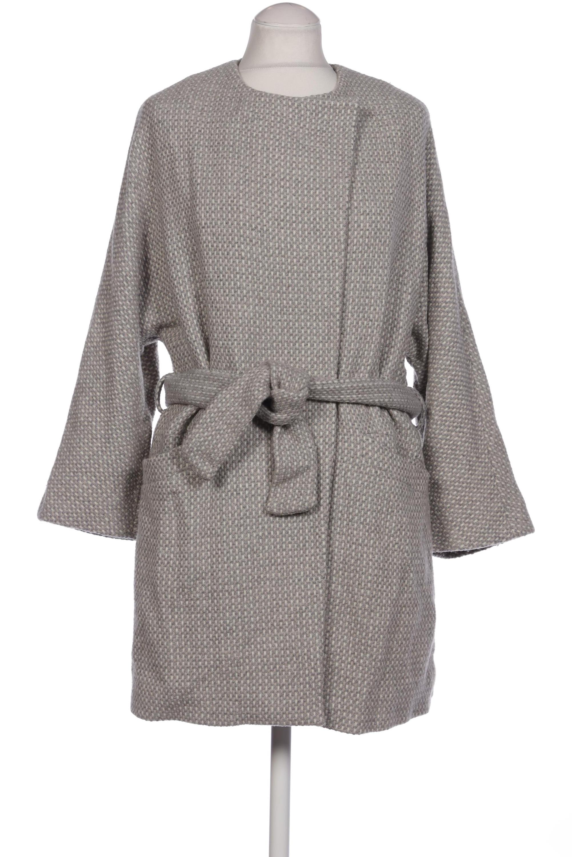 

Massimo Dutti Damen Mantel, grau, Gr. 36