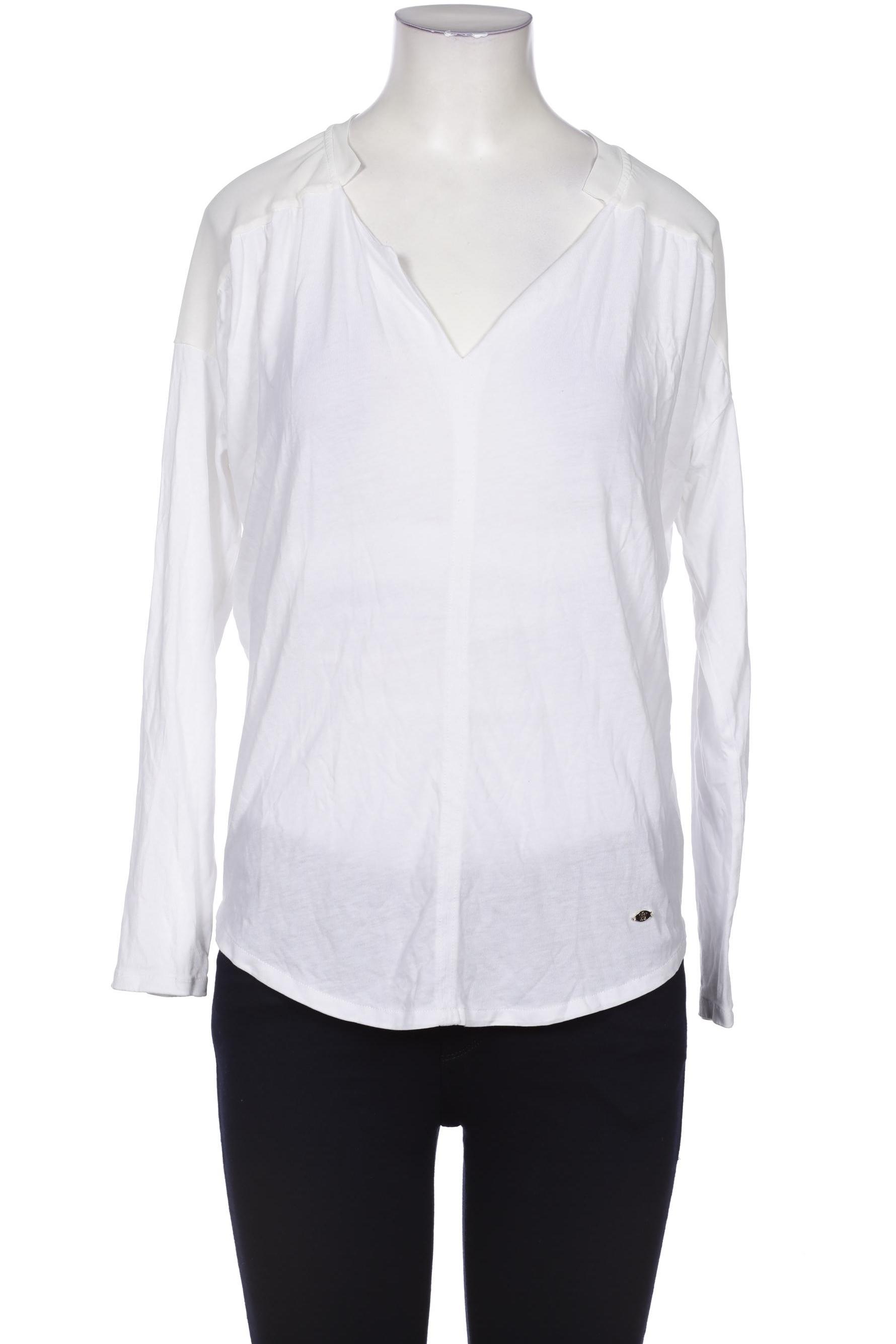 

Massimo Dutti Damen Bluse, weiß, Gr. 36