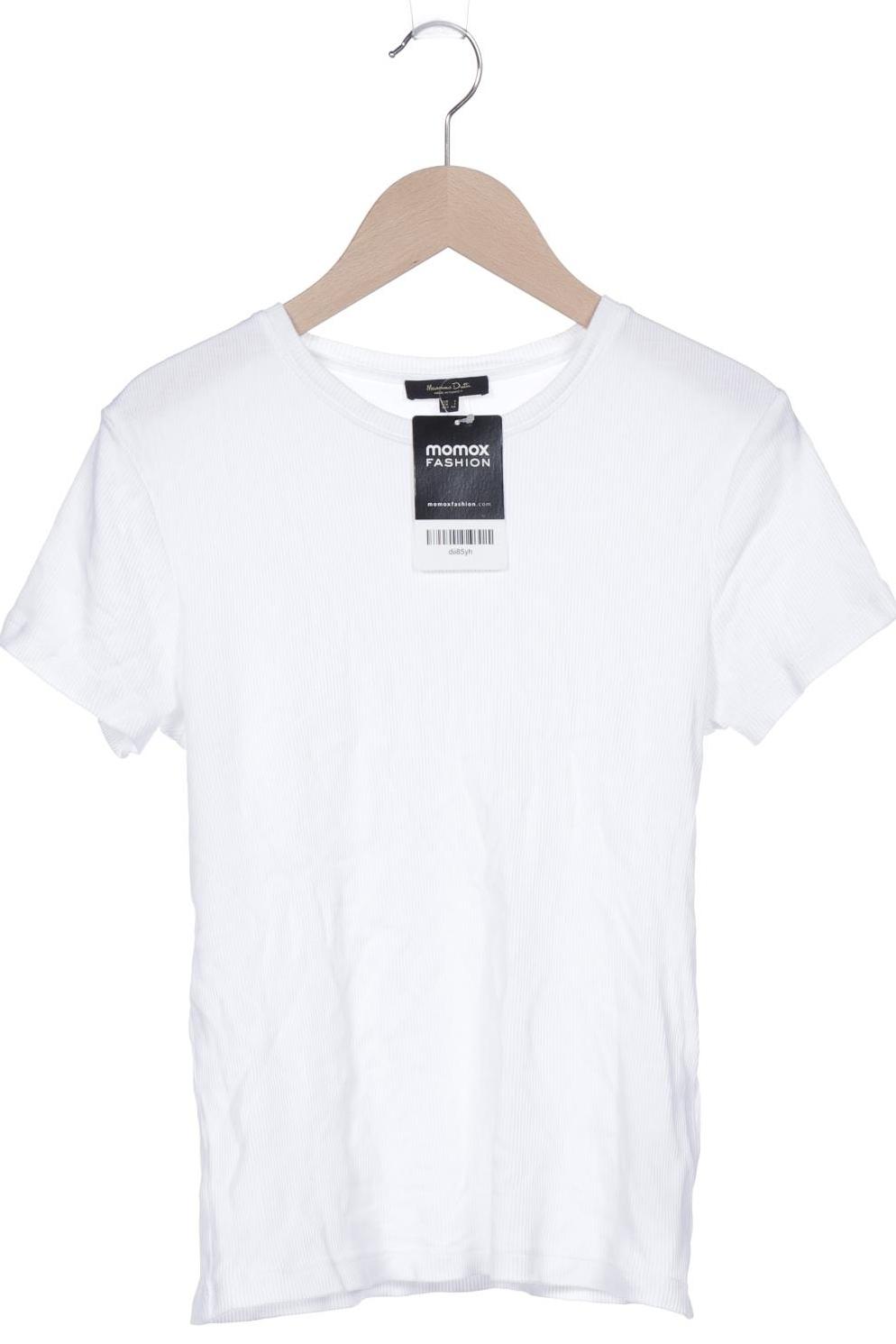 

Massimo Dutti Damen T-Shirt, weiß, Gr. 36