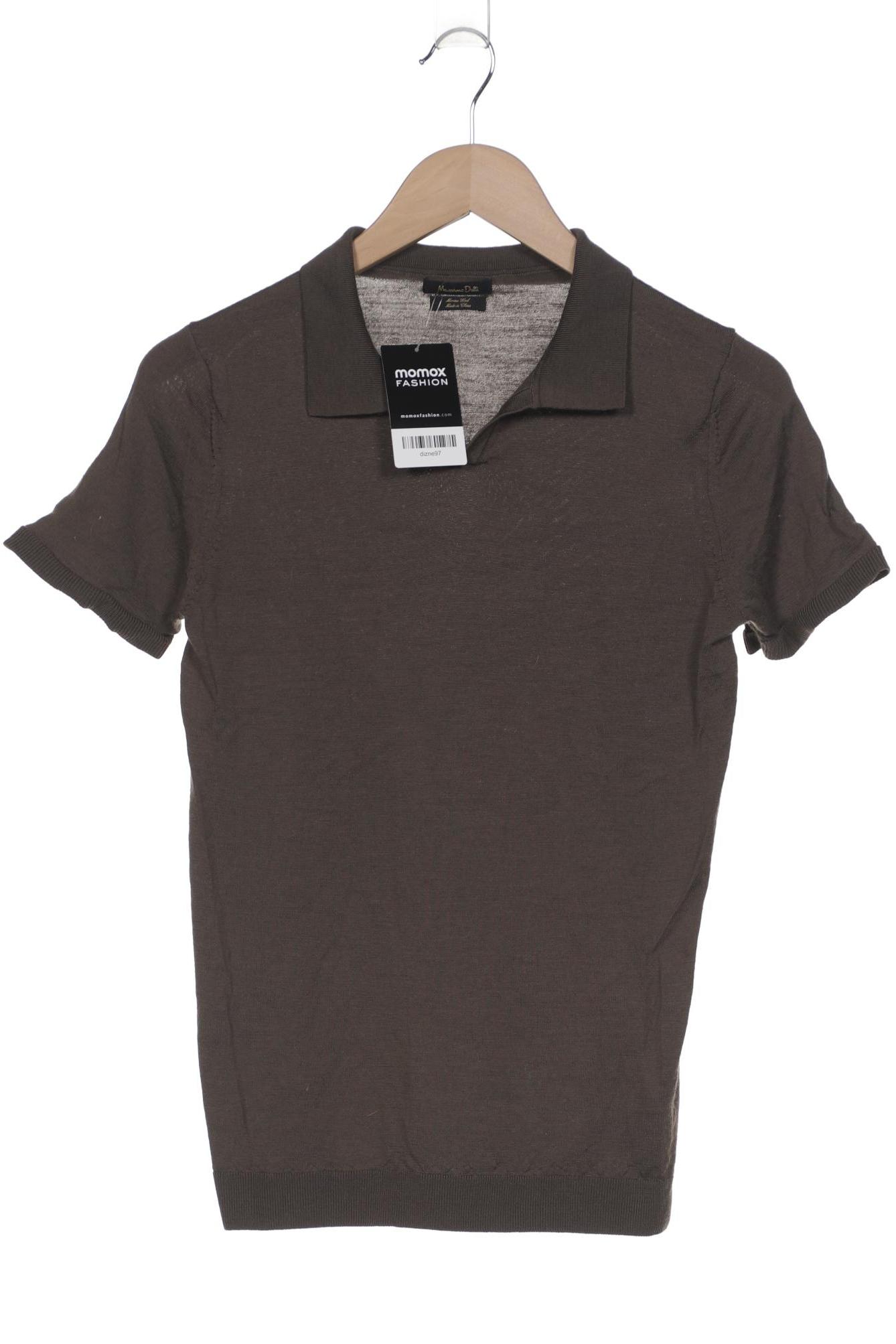 

Massimo Dutti Damen Poloshirt, braun, Gr. 36
