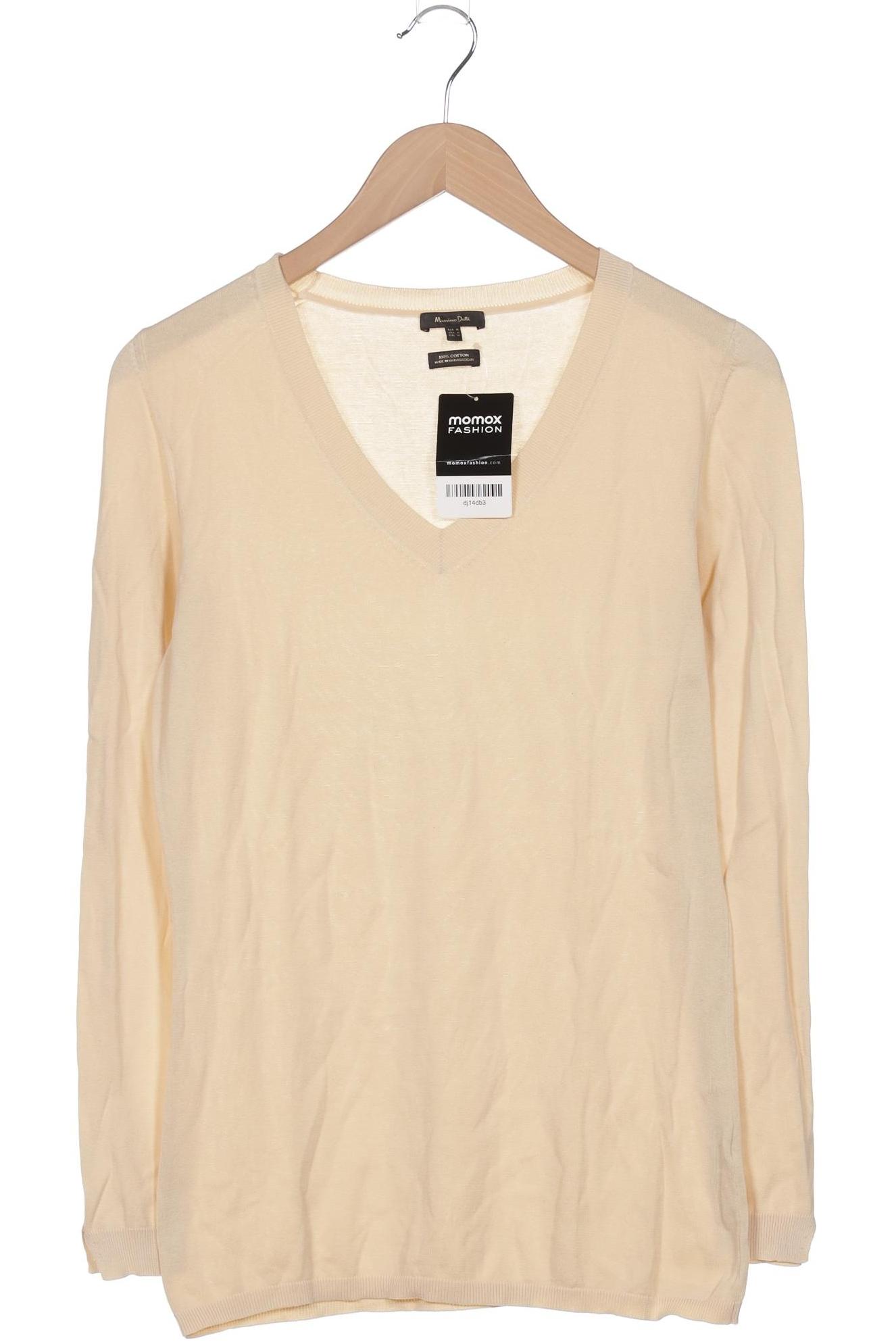 

Massimo Dutti Damen Pullover, beige, Gr. 38