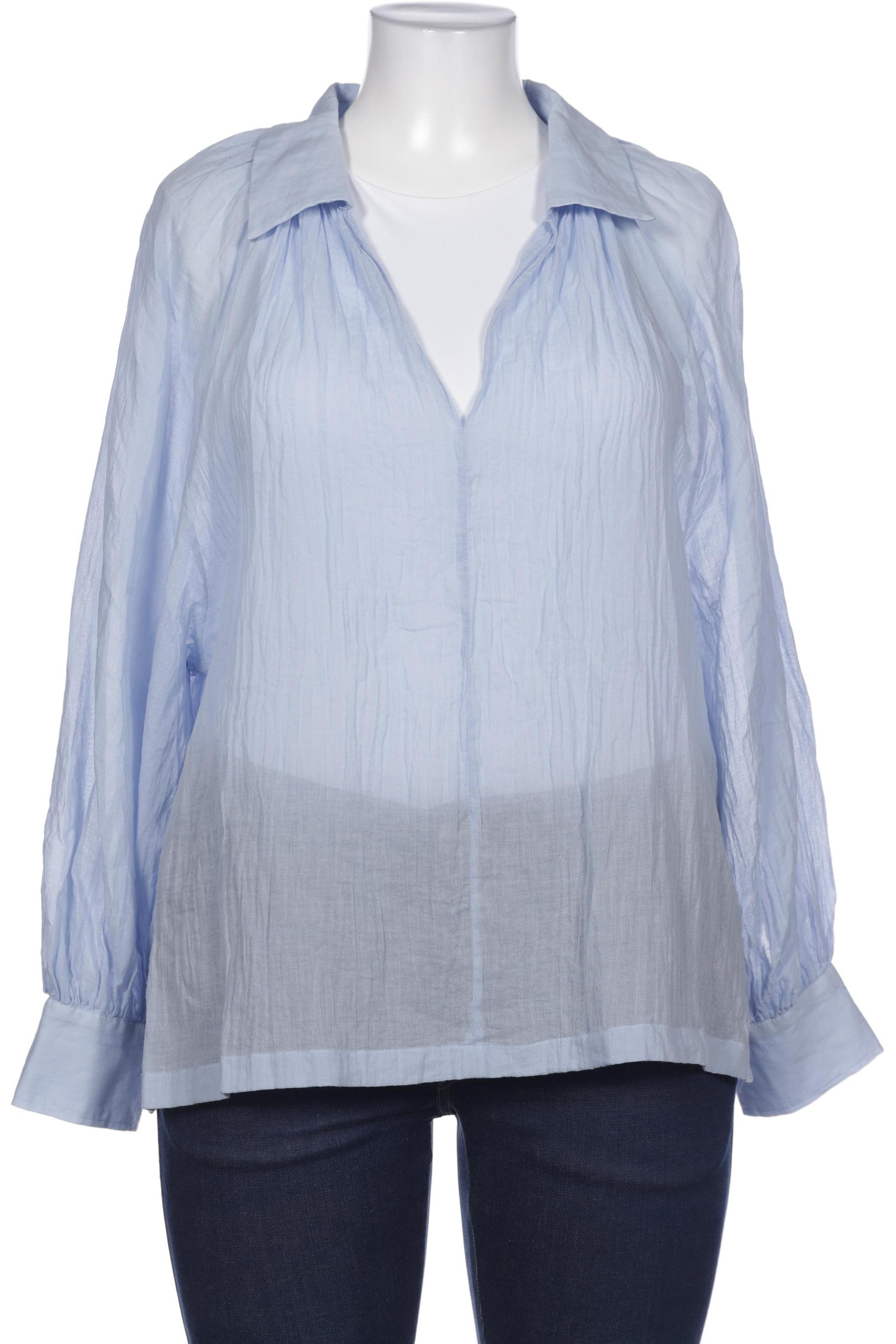 

Massimo Dutti Damen Bluse, hellblau