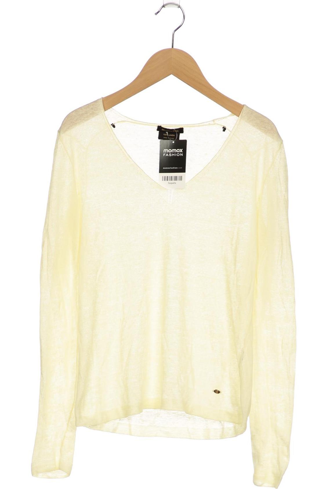 

Massimo Dutti Damen Langarmshirt, cremeweiß, Gr. 38