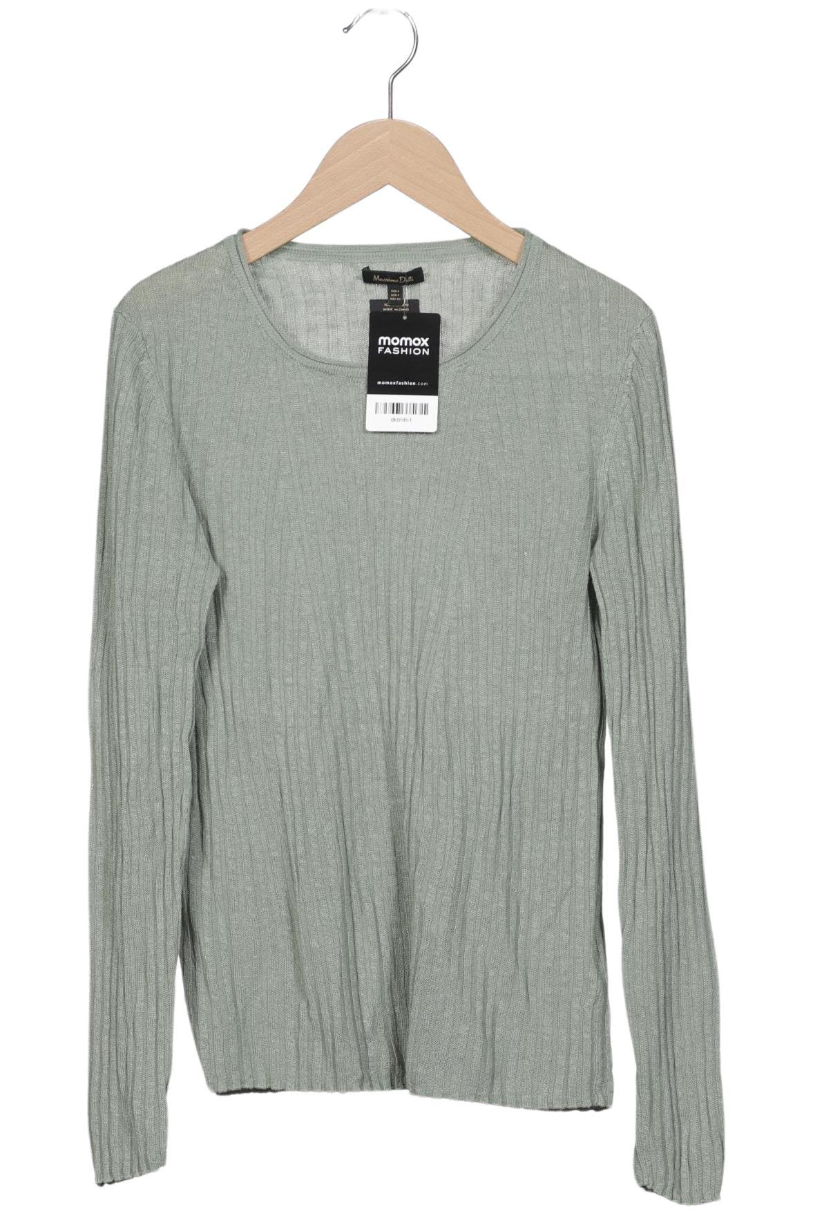 

Massimo Dutti Damen Pullover, hellgrün, Gr. 36