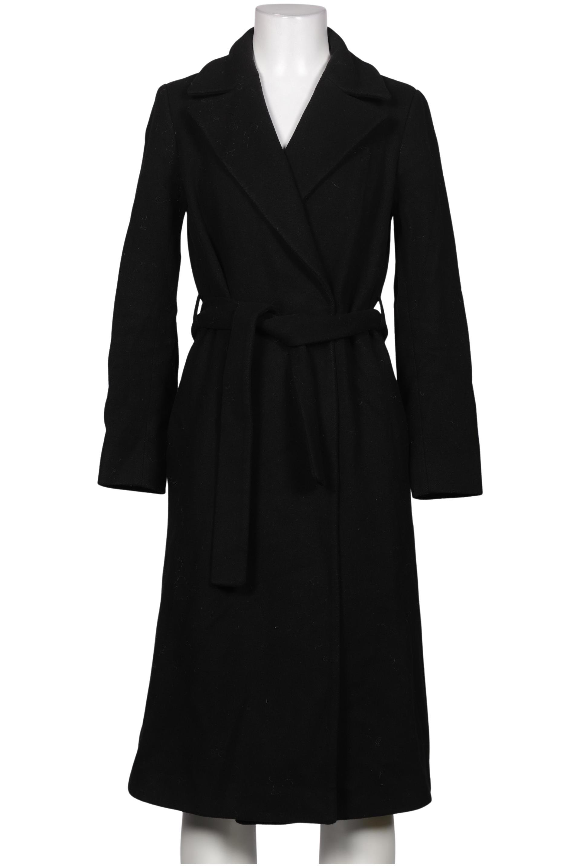 

Massimo Dutti Damen Mantel, schwarz, Gr. 34