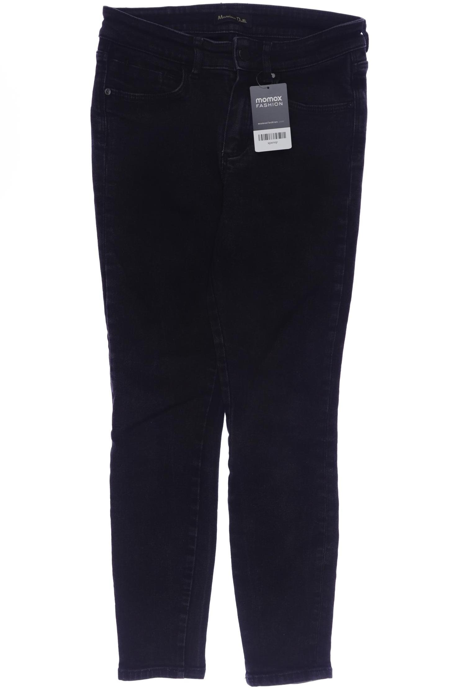 

Massimo Dutti Damen Jeans, schwarz, Gr. 36