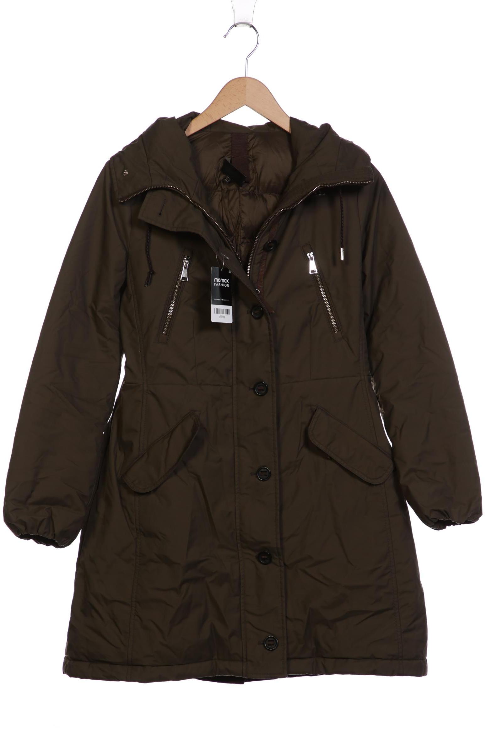 

Massimo Dutti Damen Mantel, grün, Gr. 38