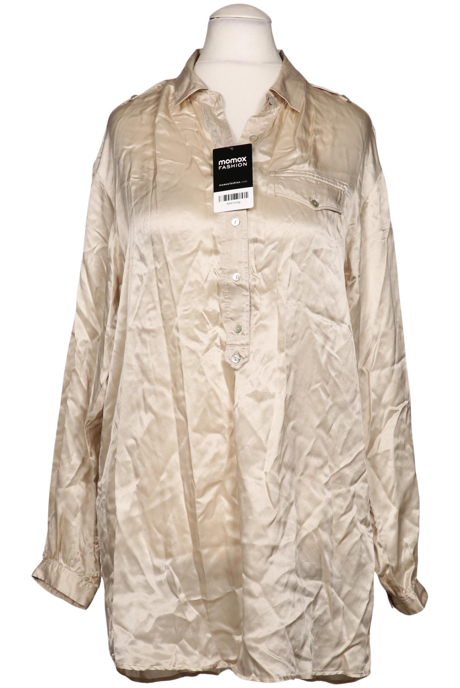 

Massimo Dutti Damen Bluse, beige, Gr. 40