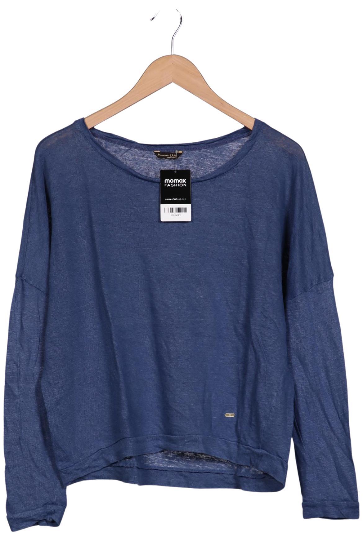 

Massimo Dutti Damen Langarmshirt, blau, Gr. 44