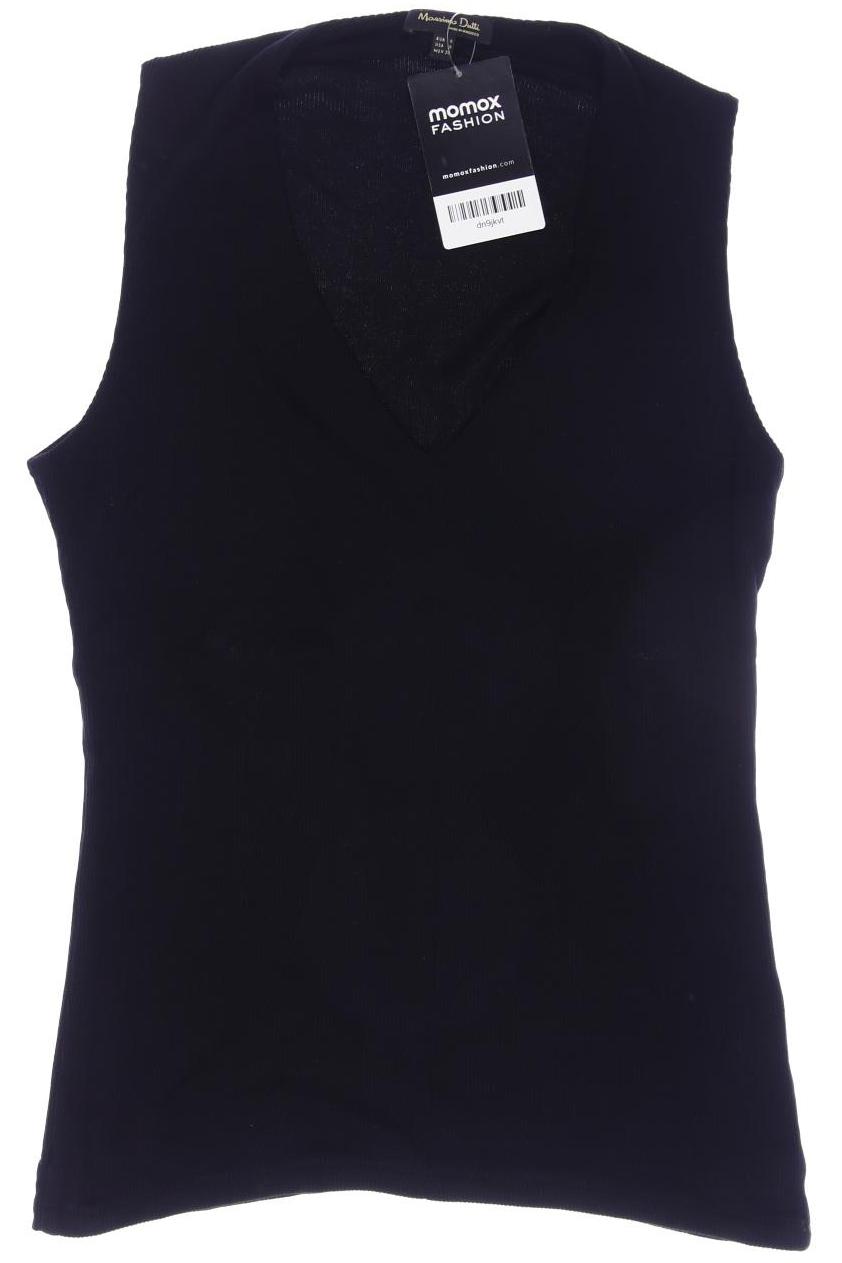 

Massimo Dutti Damen Top, schwarz