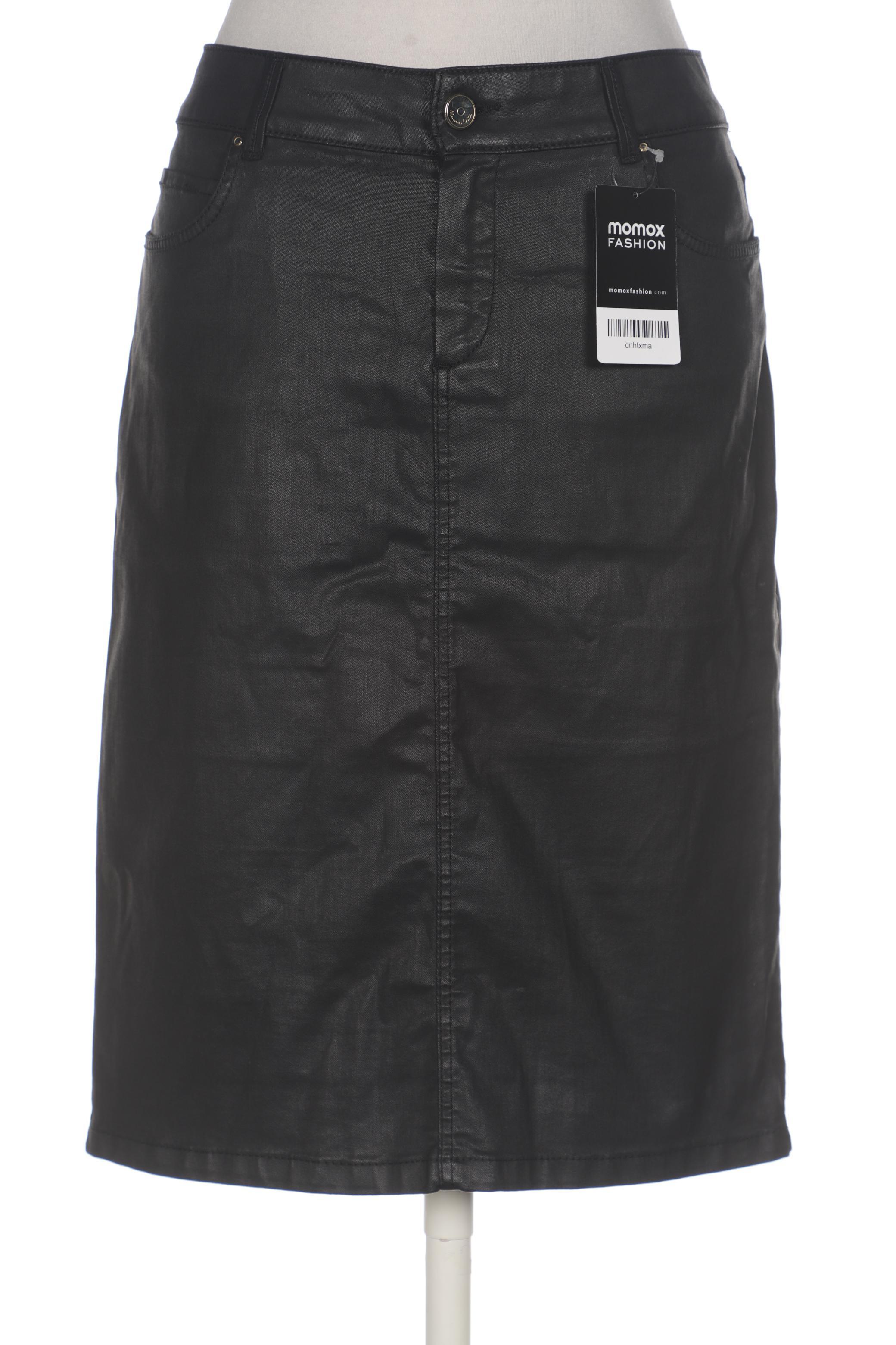 

Massimo Dutti Damen Rock, schwarz, Gr. 40