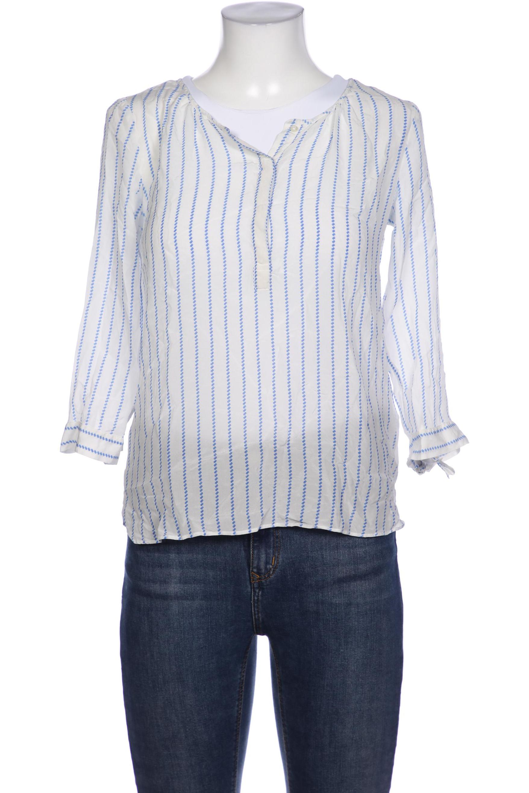

Massimo Dutti Damen Bluse, weiß, Gr. 38