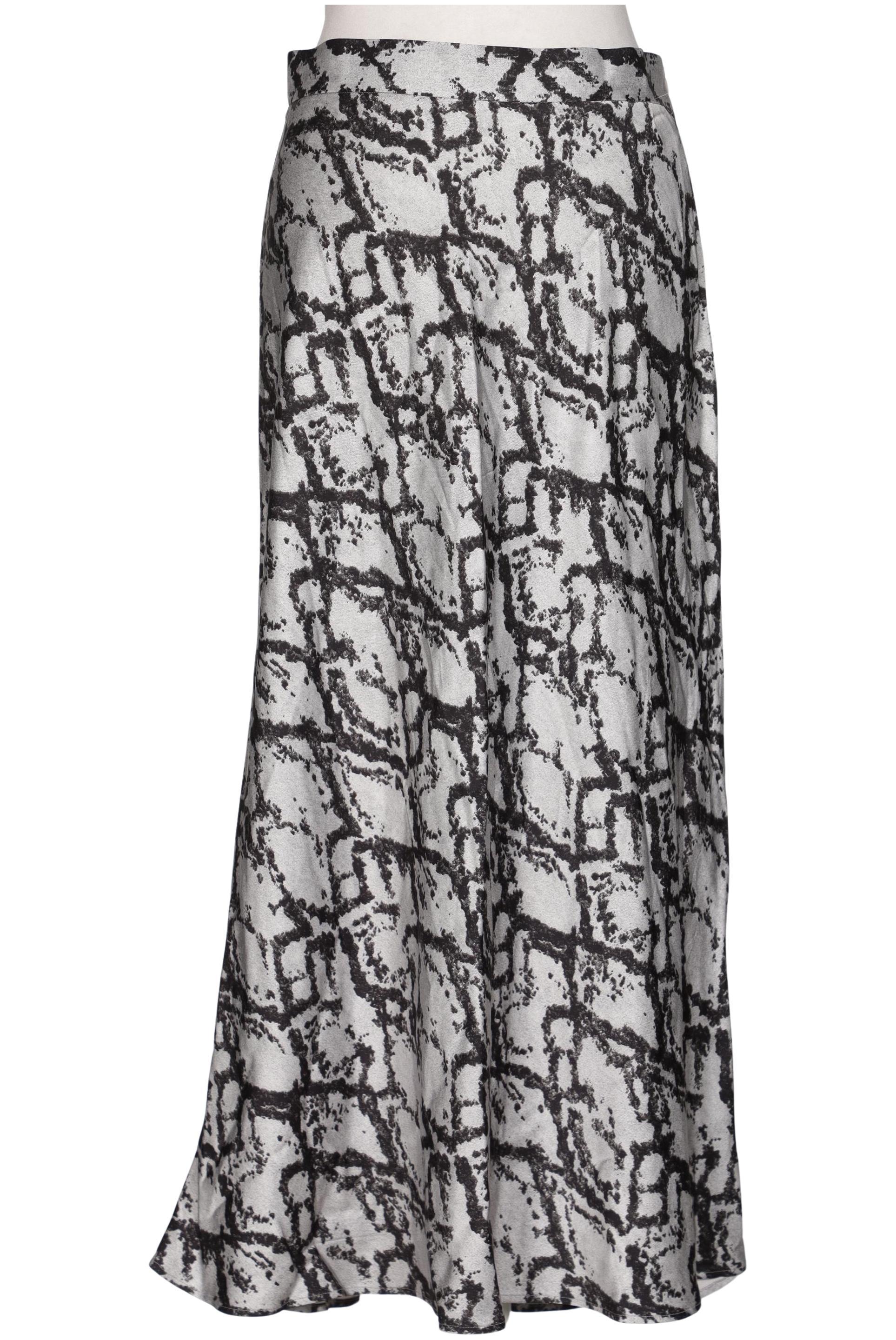 

Massimo Dutti Damen Rock, grau, Gr. 38