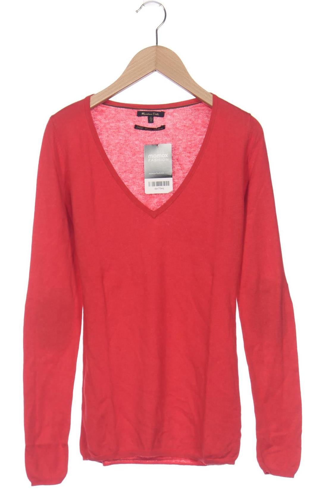 

Massimo Dutti Damen Pullover, rot, Gr. 36