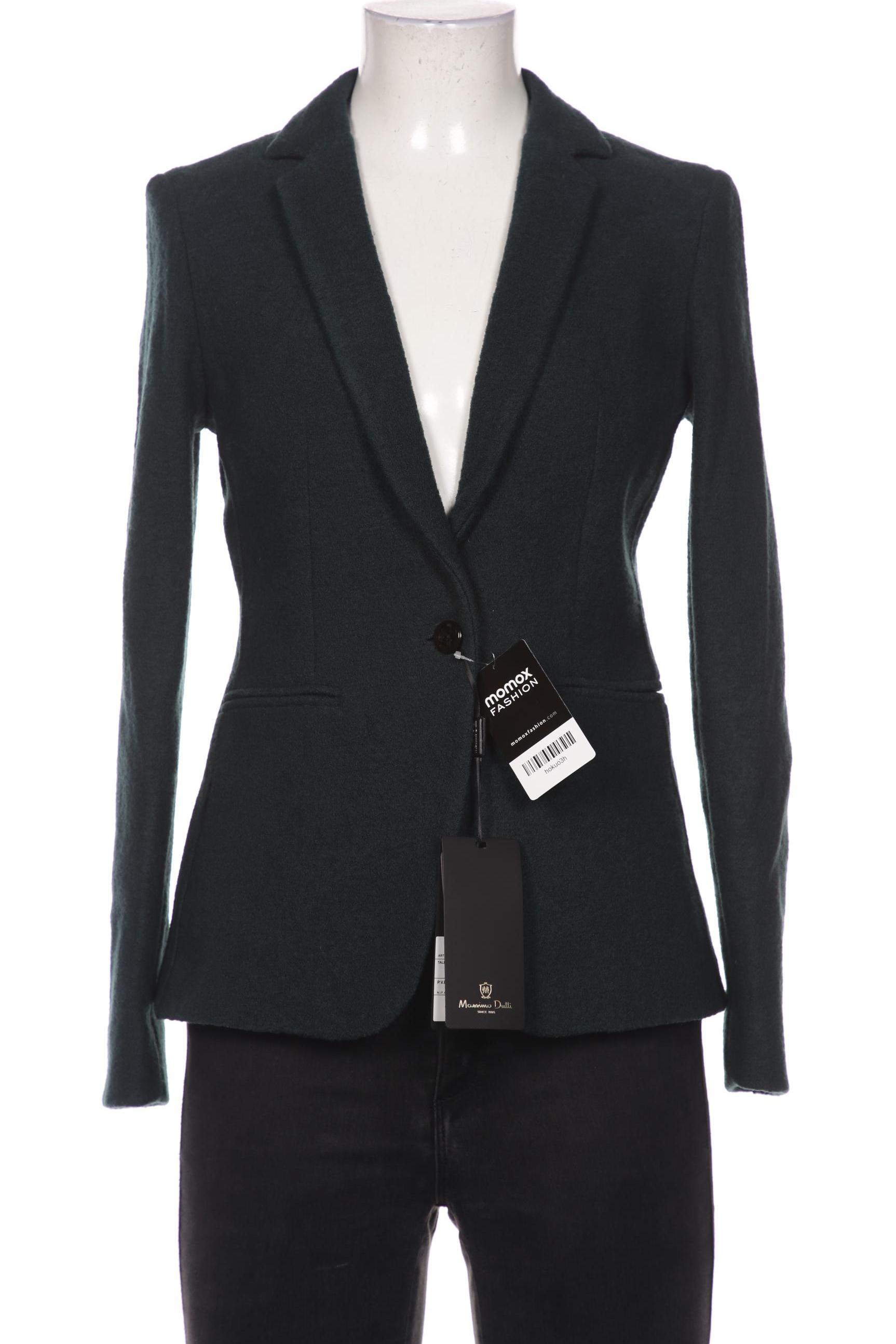 

Massimo Dutti Damen Blazer, grün, Gr. 36