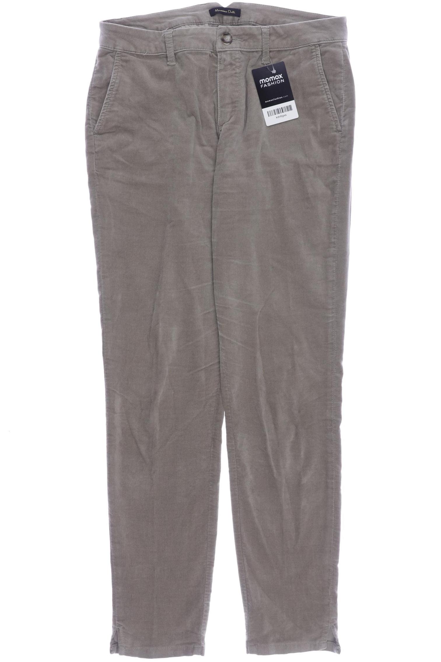 

Massimo Dutti Damen Stoffhose, beige, Gr. 38