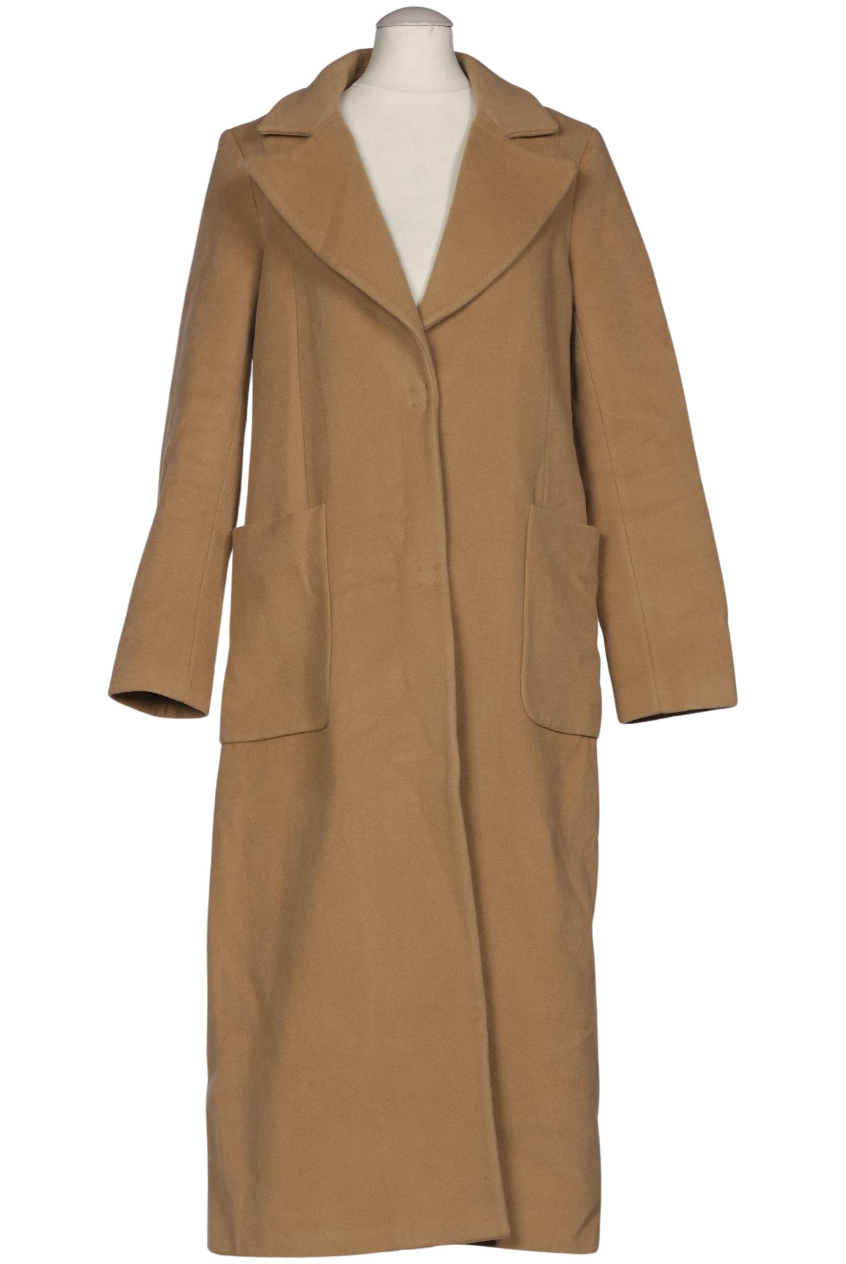 

Massimo Dutti Damen Mantel, beige, Gr. 36