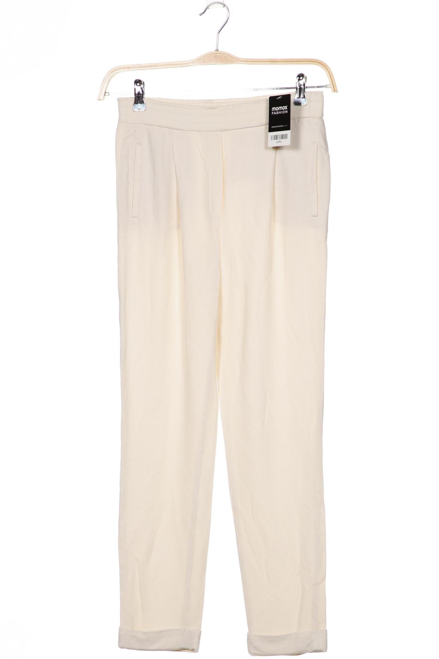 

Massimo Dutti Damen Stoffhose, cremeweiß