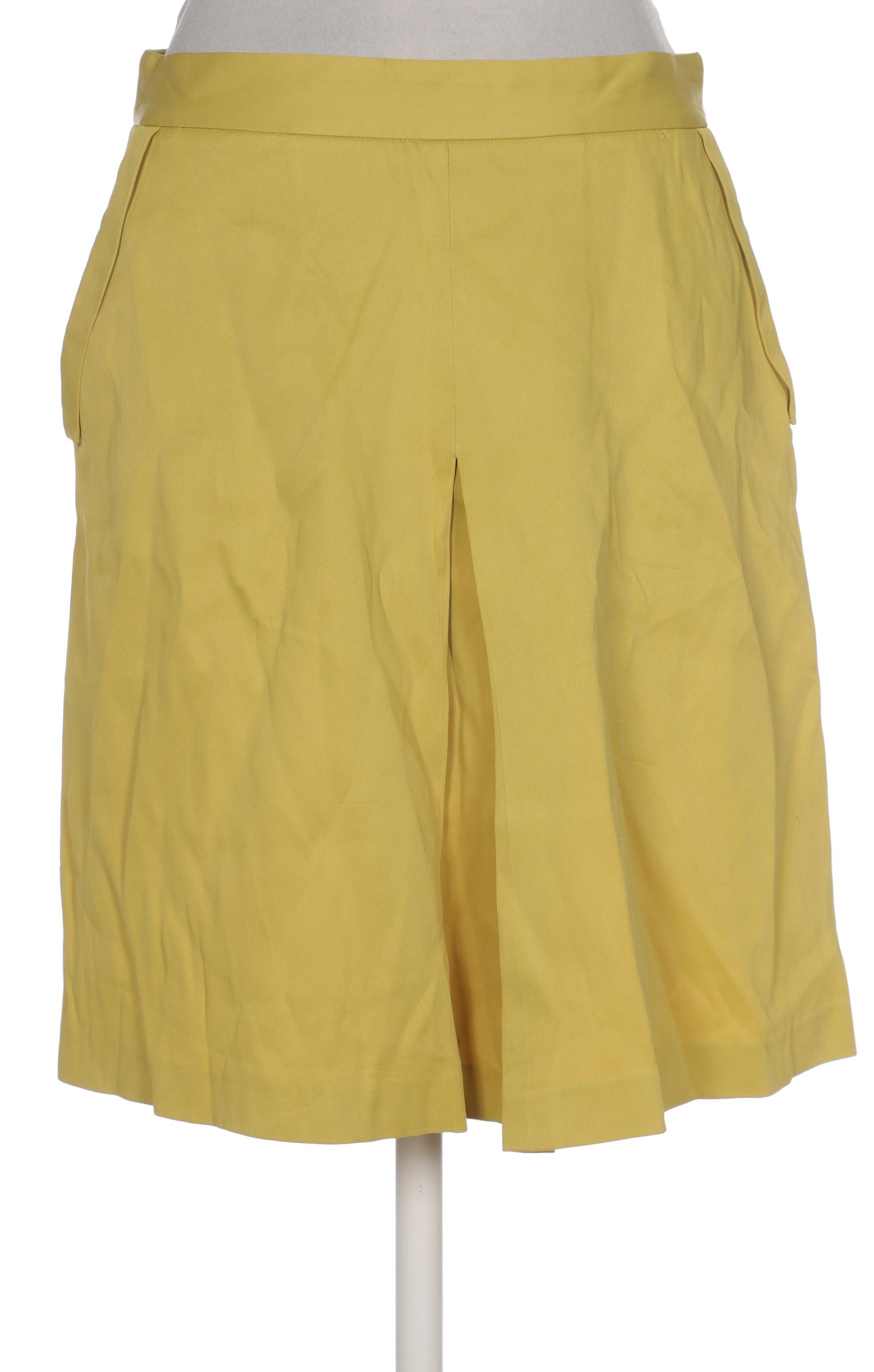 

Massimo Dutti Damen Rock, gelb, Gr. 28